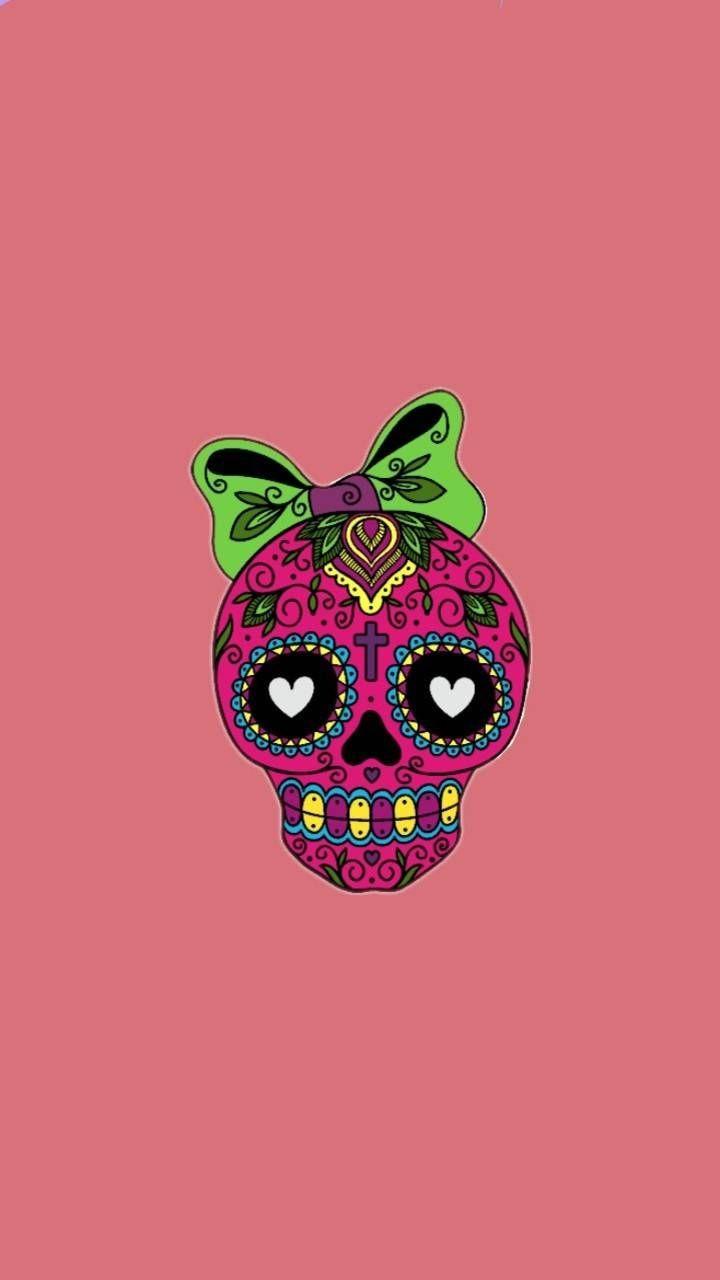 720x1280 Sugar Skull wallpaper