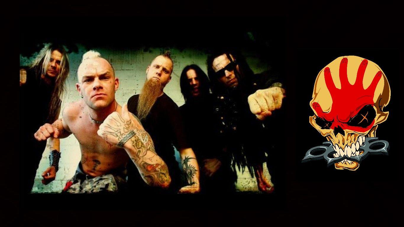 1366x768 Finger Death Punch Wallpaper HD Download