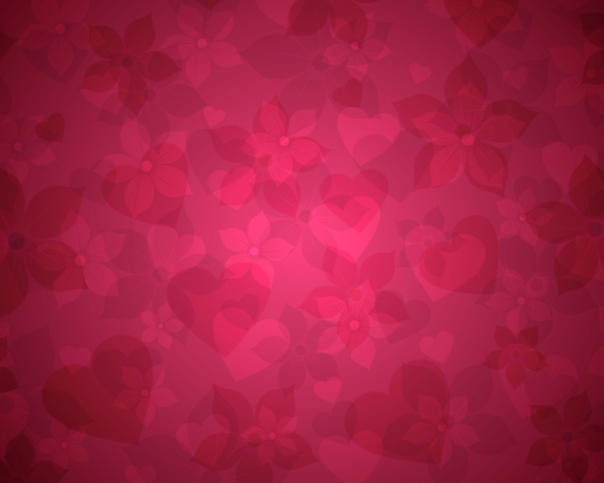 Hình nền HD 2560x2048 Kết cấu, Màu hồng, Trái tim, Trái tim