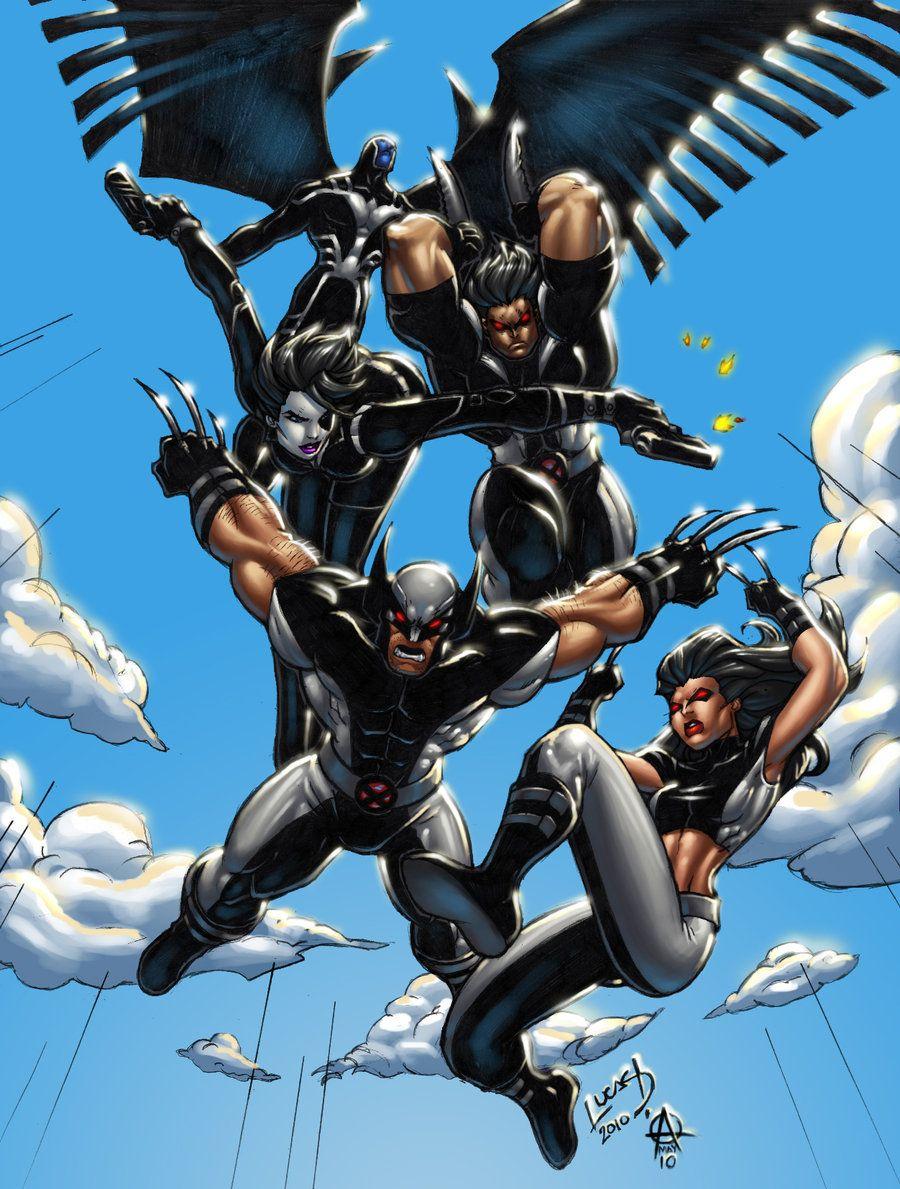 900x1189 X Force Colored Daytime / James Proudstar Fan Art