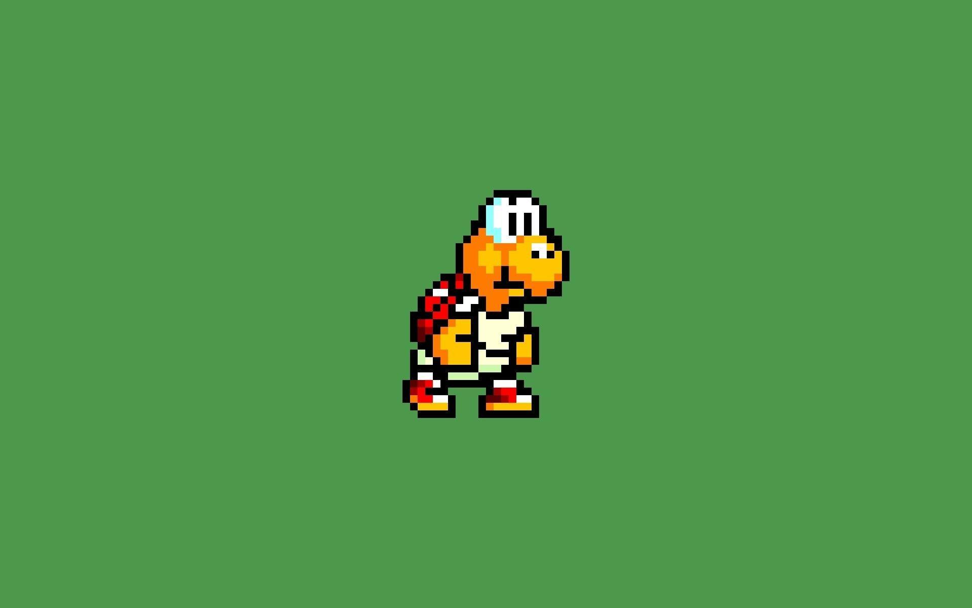 1920x1200 Video Games Super Mario 8 Bit Wallpaper. PC