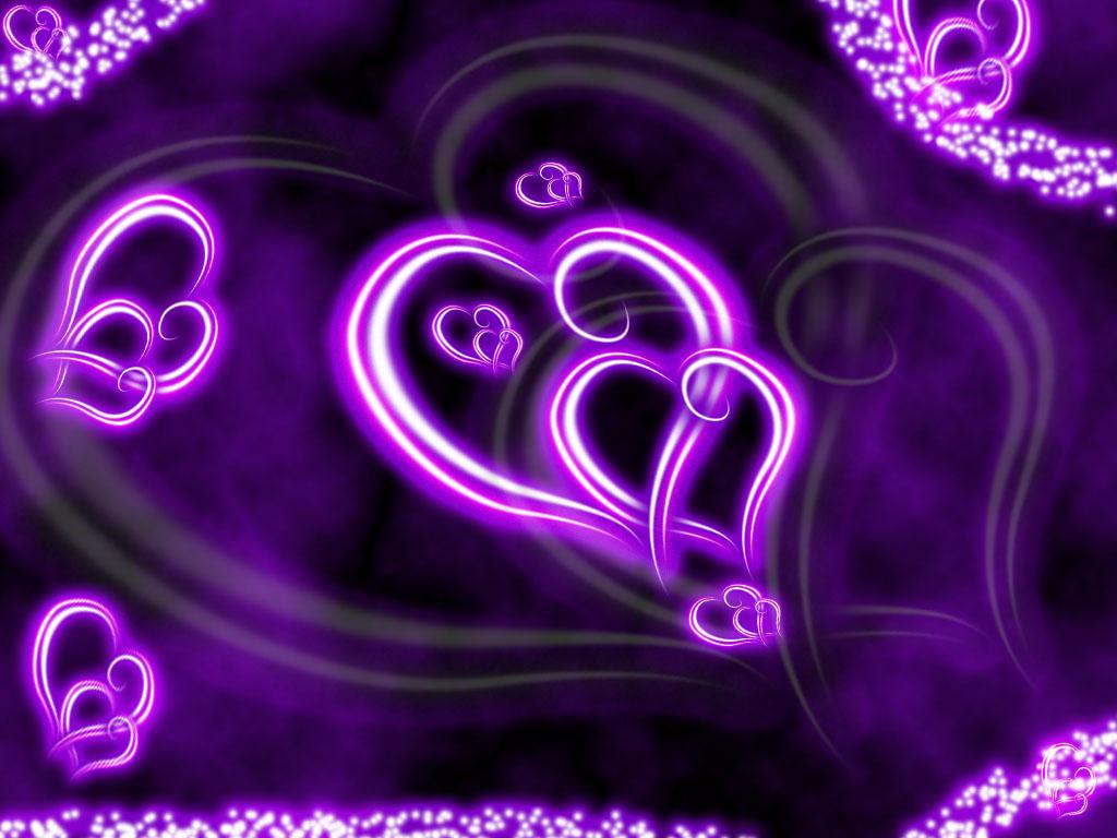 Black and Purple Heart Wallpapers - Top Free Black and Purple Heart ...