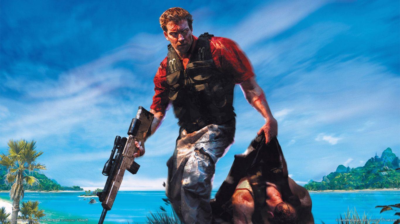 1366x768 Desktop Wallpaper Far Cry Instincts Video Game, 2005 Game, HD Image, Picture, Background, Rktzxk