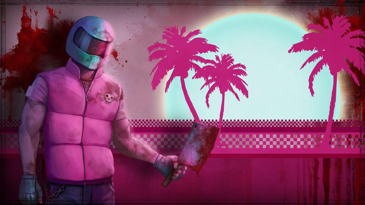 1244x700 Hotline Miami Pink wallpaperx1080