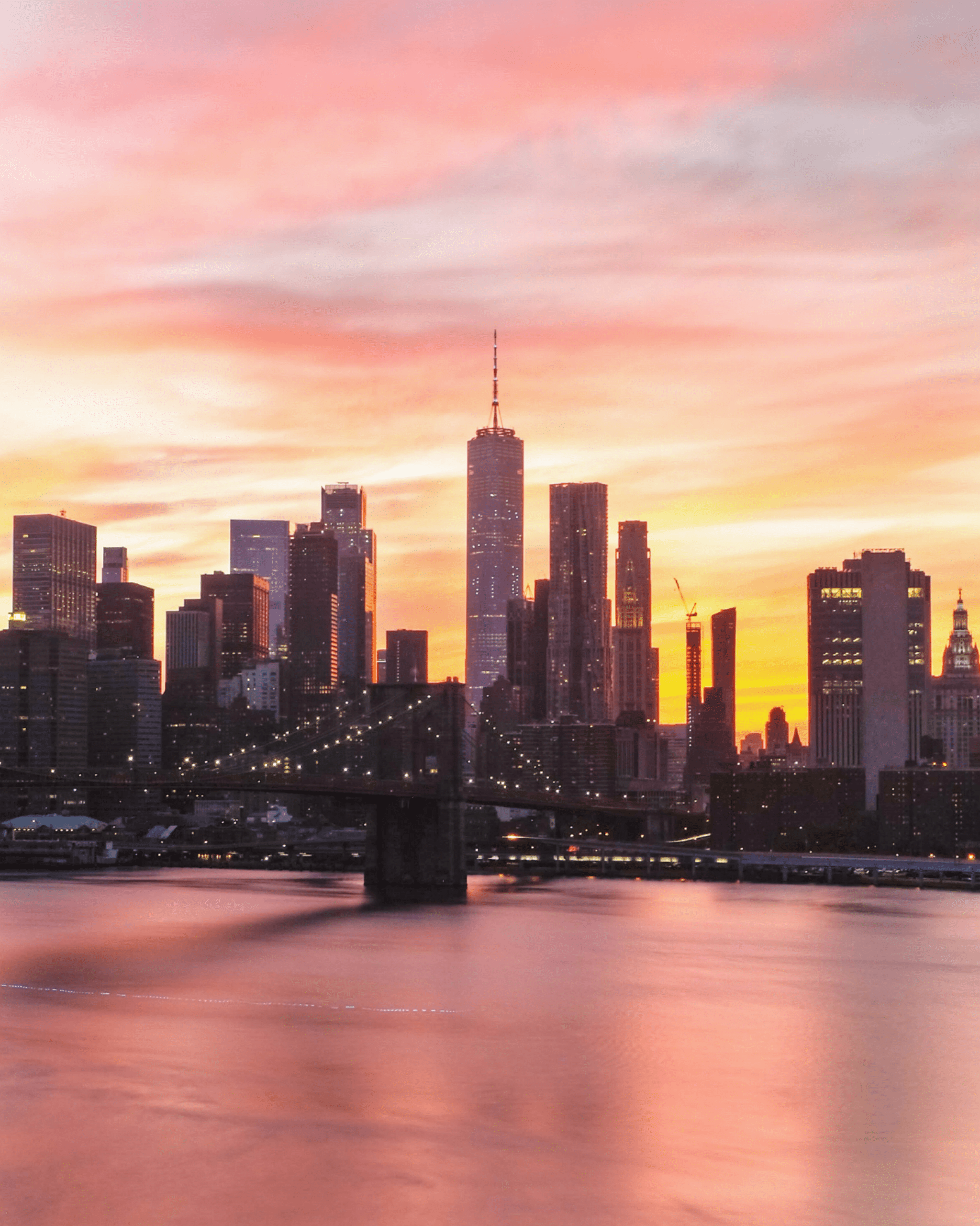 2048x2560 New York Beautiful Red Sunset. New york sunset, Sunset city, New york city photo