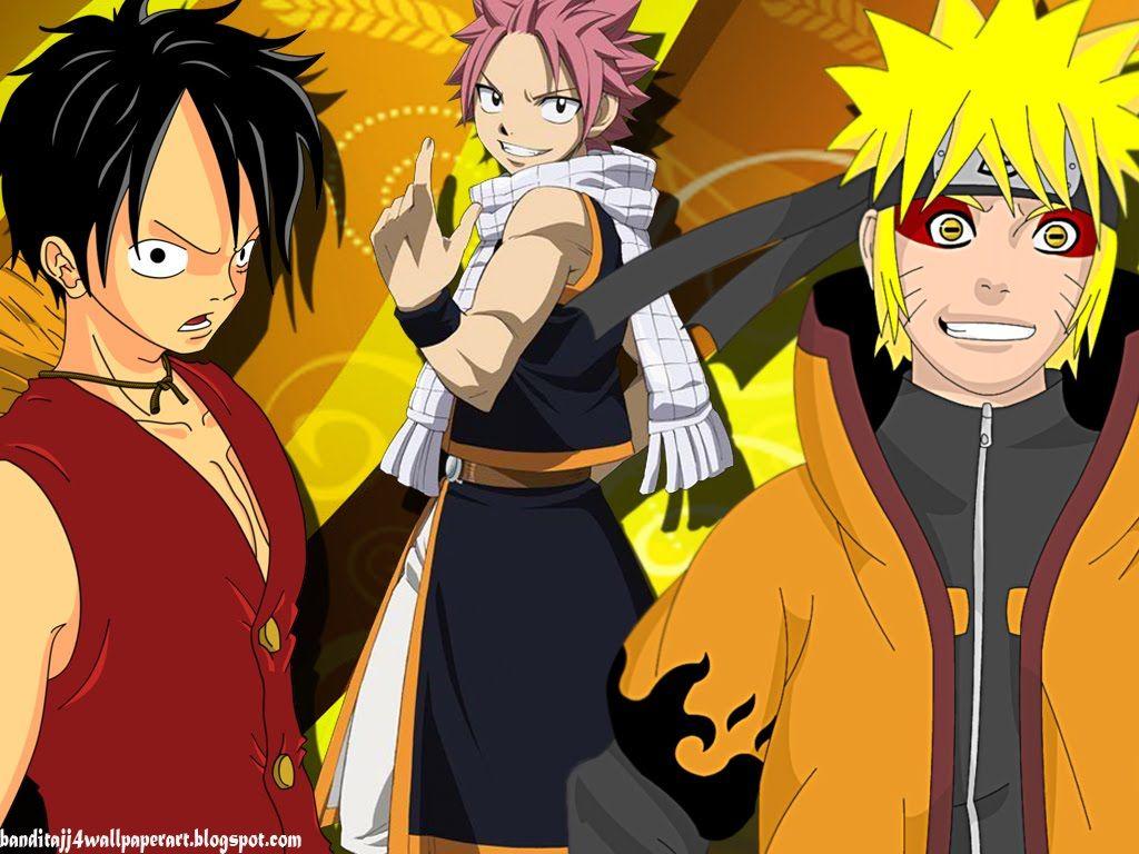 Naruto x Natsu Wallpaper by 13nin on DeviantArt