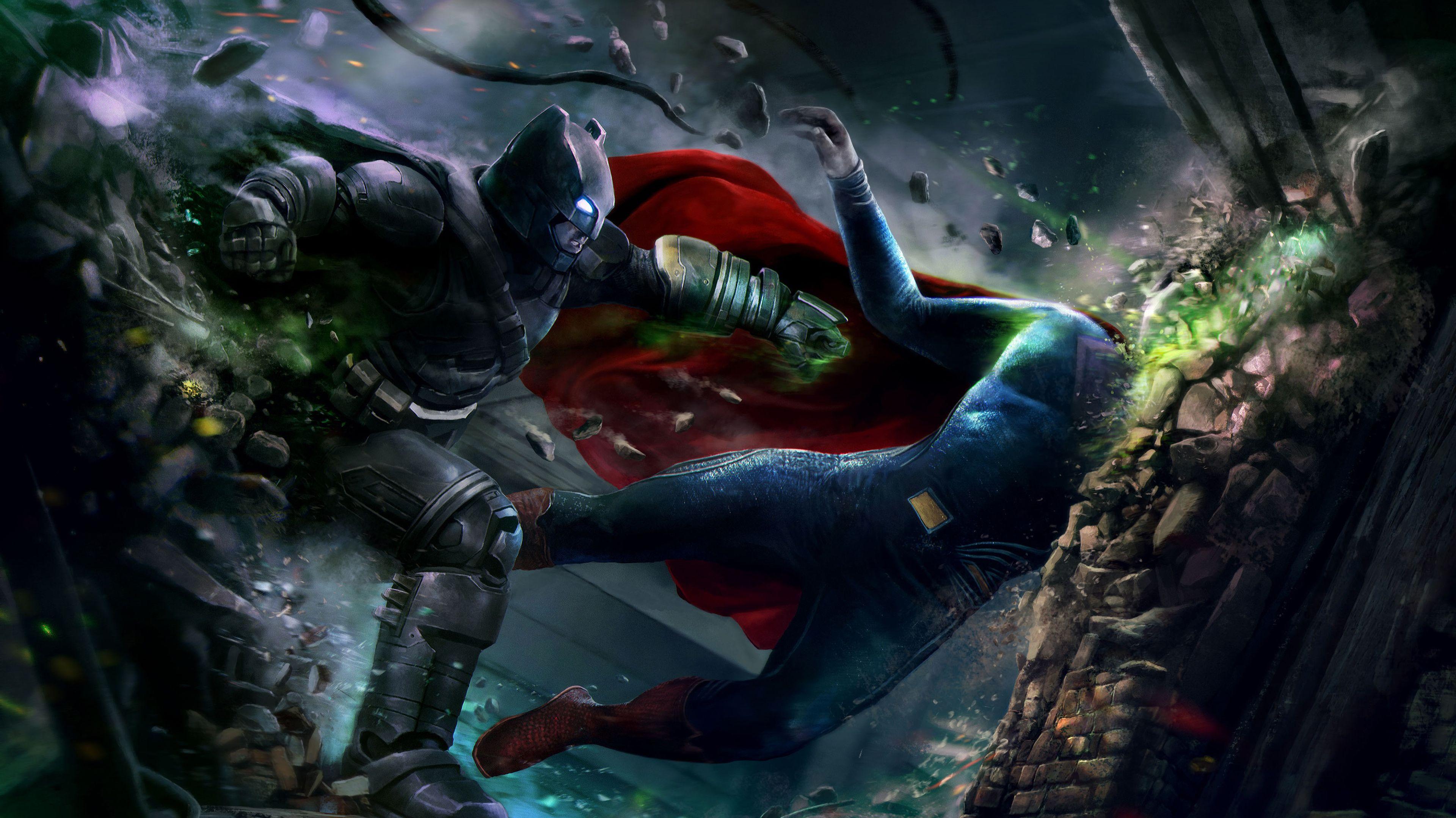 3840x2160 Batman V Superman 4k Wallpaper Vs Superman Wallpaper 4k