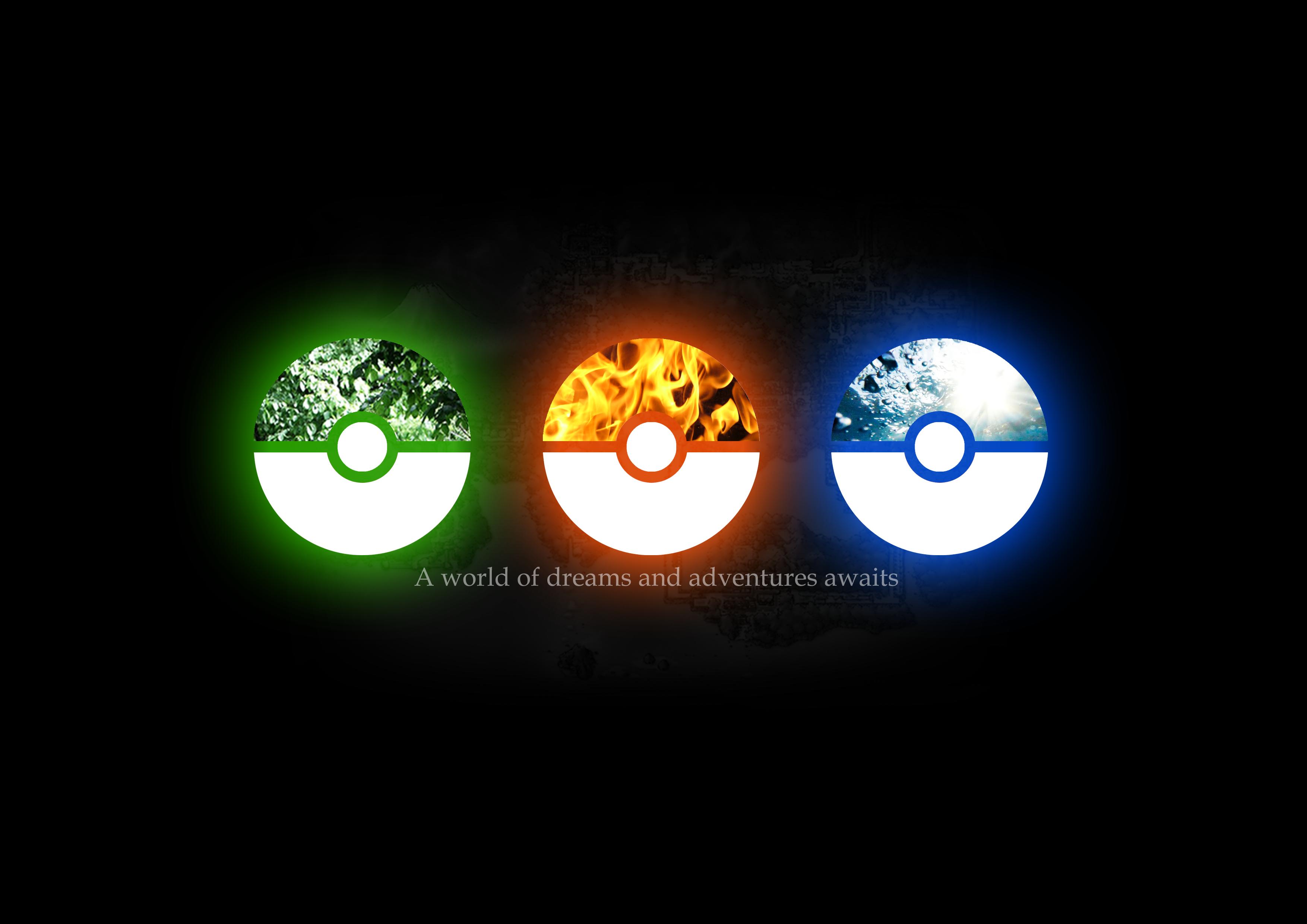 3508x2480 Poké Ball Wallpaper