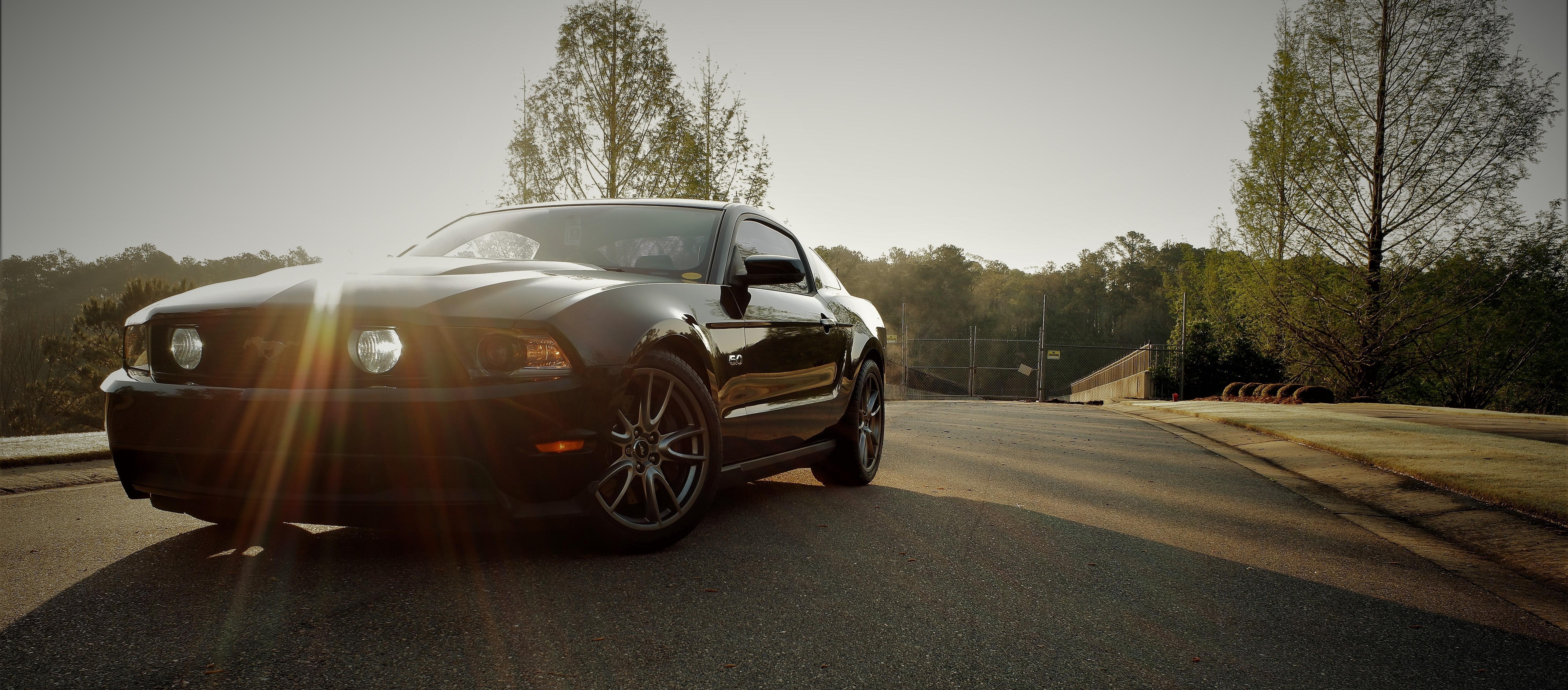 5847x2574 Made a dual screen wallpaper of my girl this morning
