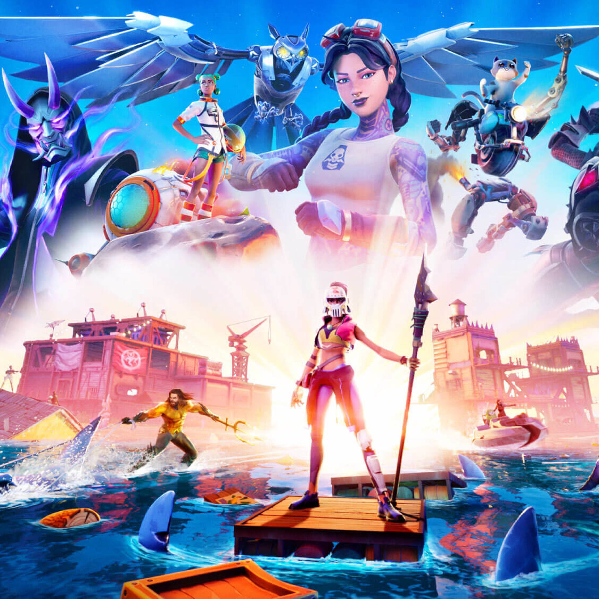 2048x2048 Fortnite Season 13 Key Art iPad Air Wallpaper, HD Games 4K Wallpaper, Image, Photo and Background