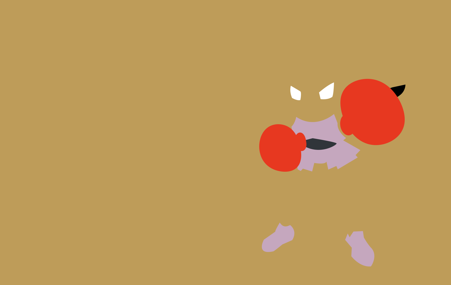 1900x1200 Simple Background and Minimalist on PokemonWallpaper