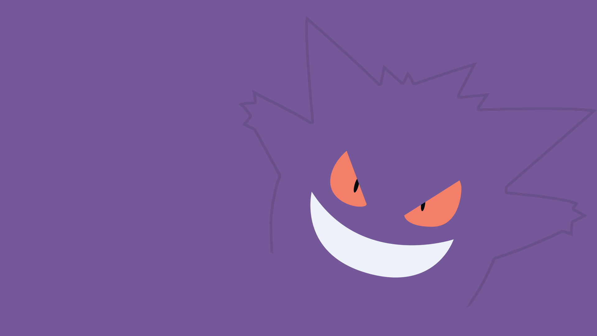 1920x1080 Gengar Wallpaper