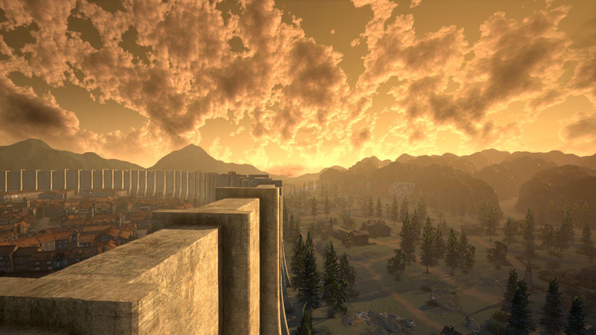 Attack On Titan Landscape Wallpapers Top Free Attack On Titan 