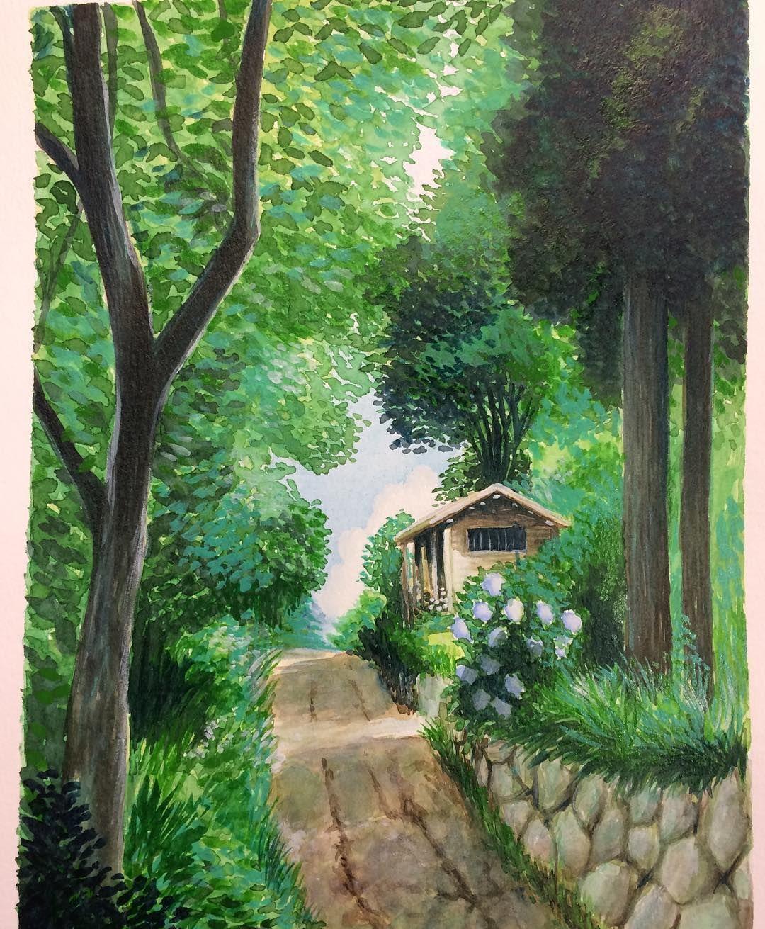 Ghibli Watercolor Wallpapers - Top Free Ghibli Watercolor Backgrounds - Wallpaperaccess