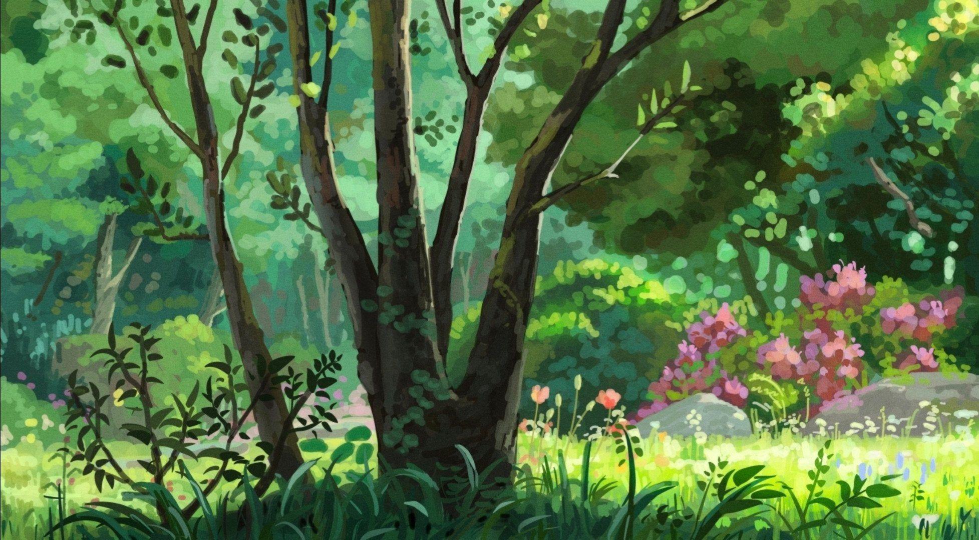 Ghibli Watercolor Wallpapers - Top Free Ghibli Watercolor Backgrounds ...