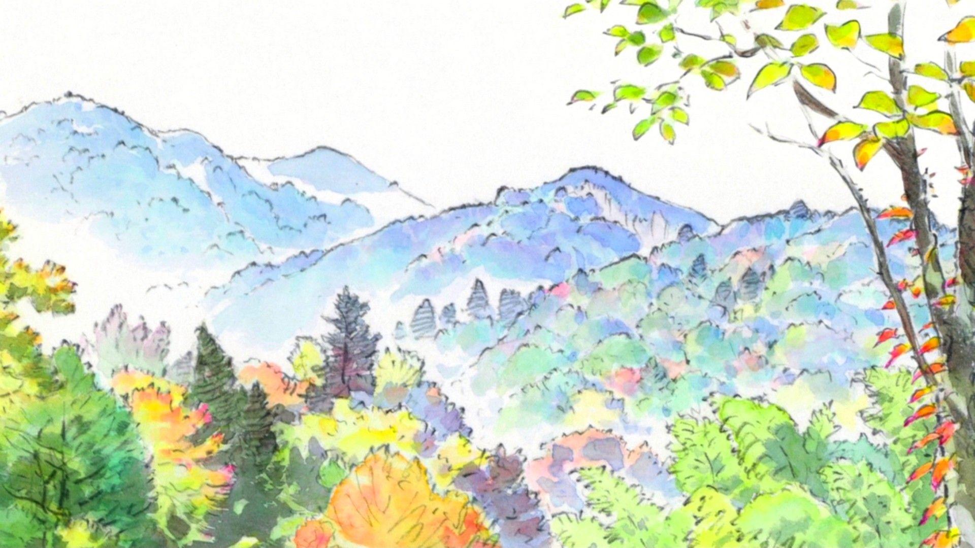1920x1080 The Tale of The Princess Kaguya Wallpaper Ghibli Wallpaper