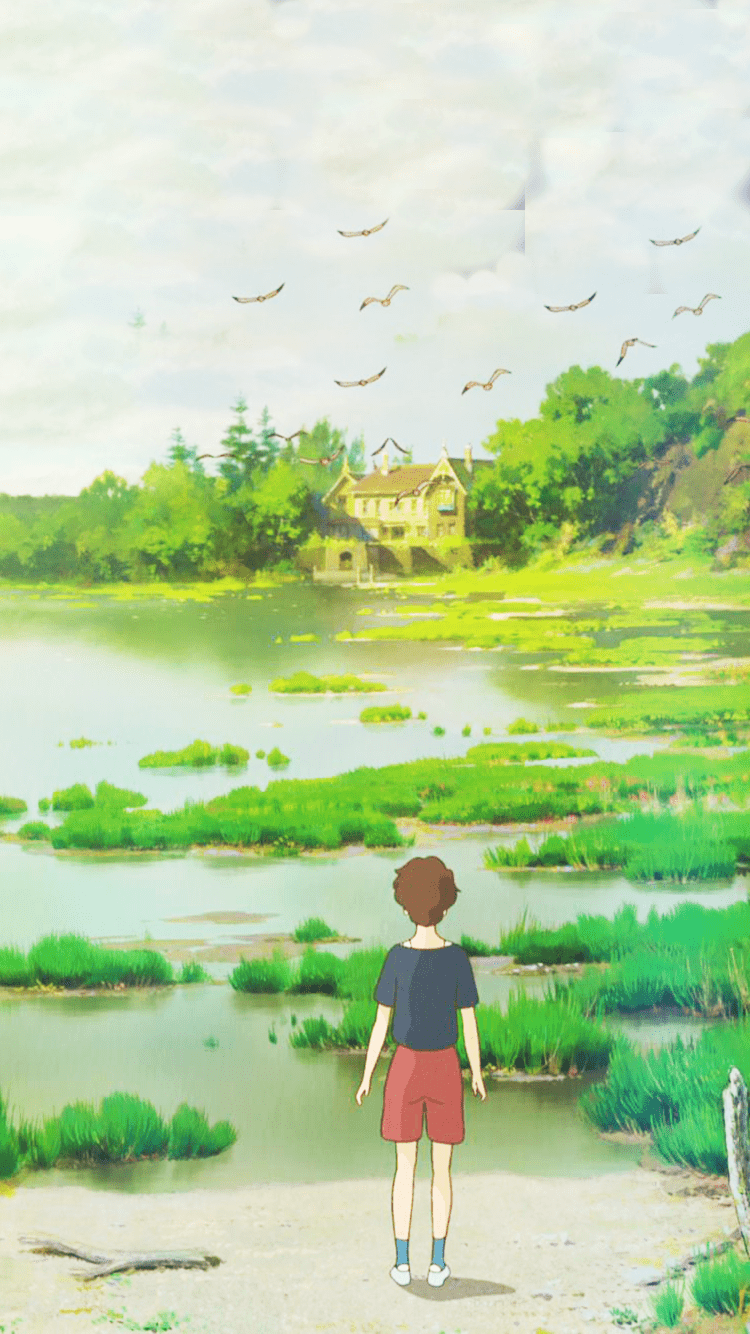 750x1334 When Marnie Was There Phone Background Ghibli चित्र - फैन्पॉप