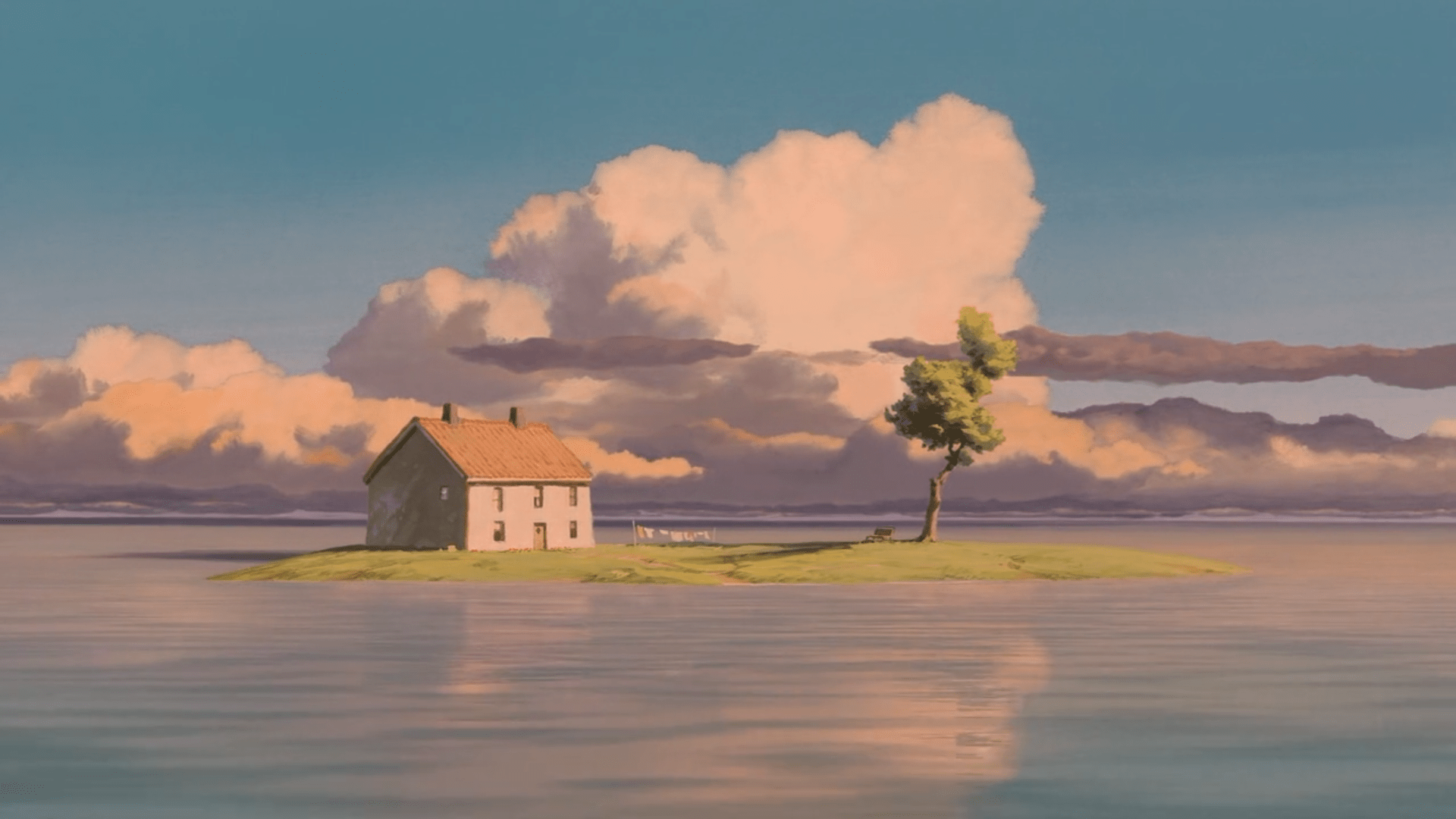 1920x1080 Studio Ghibli Aesthetic Desktop Wallpaper .