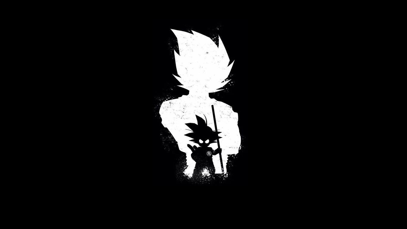1366x768 Goku Anime Dark Black 4k 1366x768 Resolution HD 4k Wallpaper, Image, Background, Photo and Picture