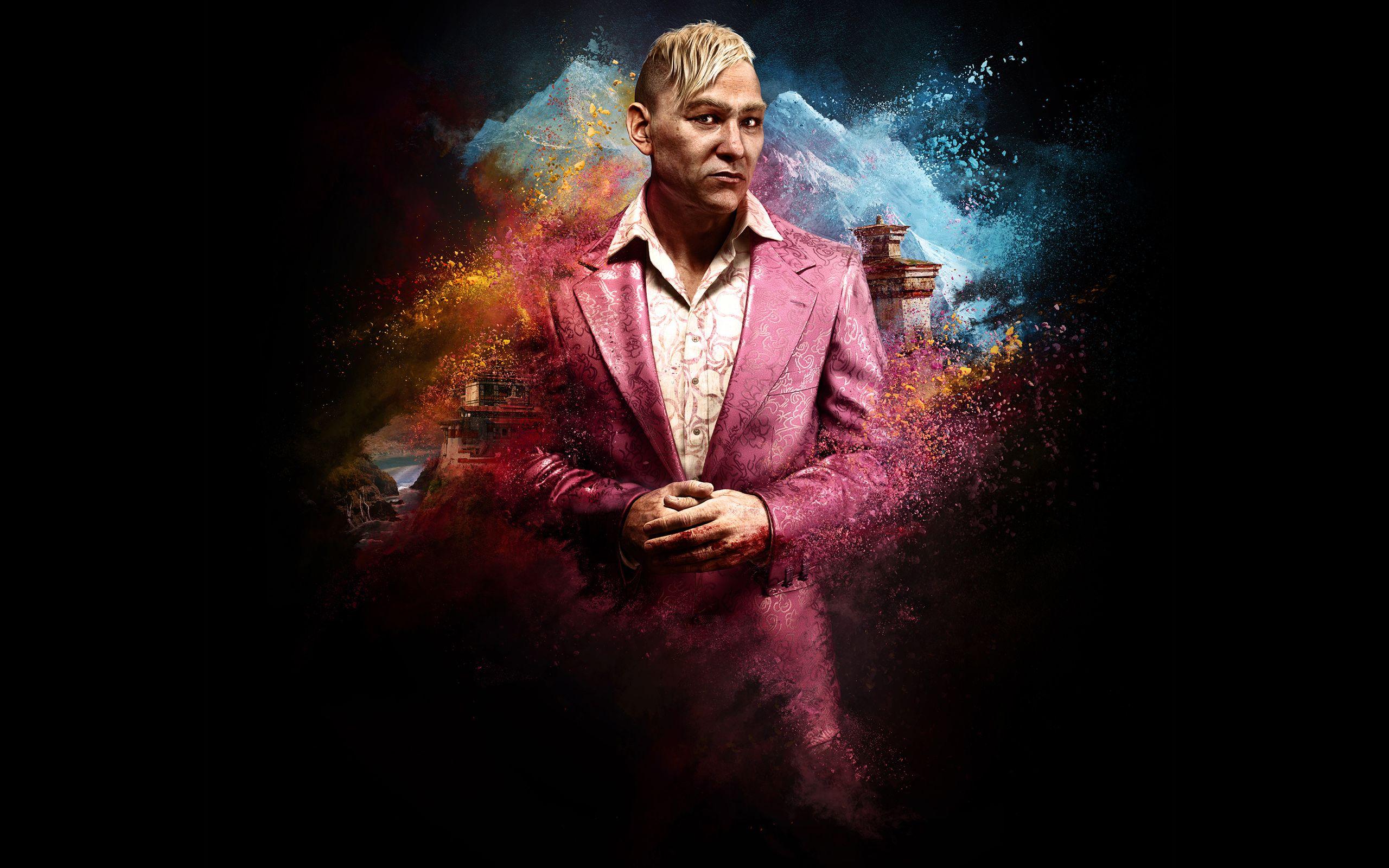 2560x1600 King Pagan Min in Far Cry 4 Wallpaper
