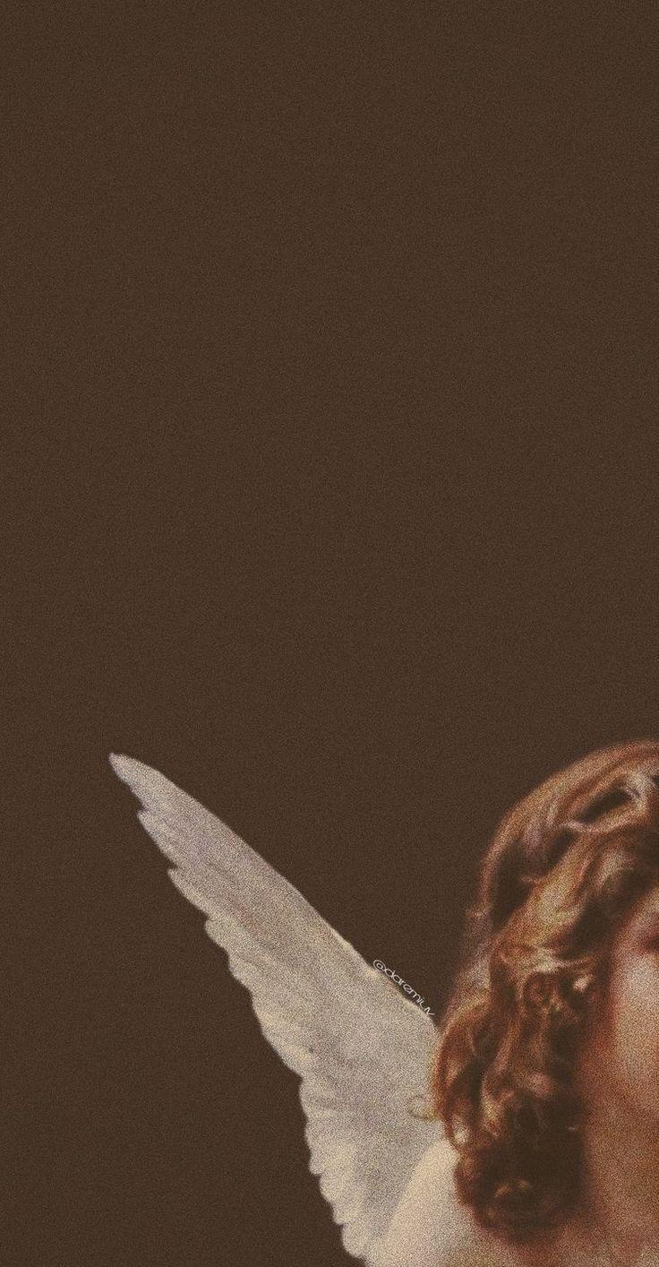 aesthetic angel wallpaper  Aesthetic angel wallpapers Iphone wallpaper  grunge Angel wallpaper