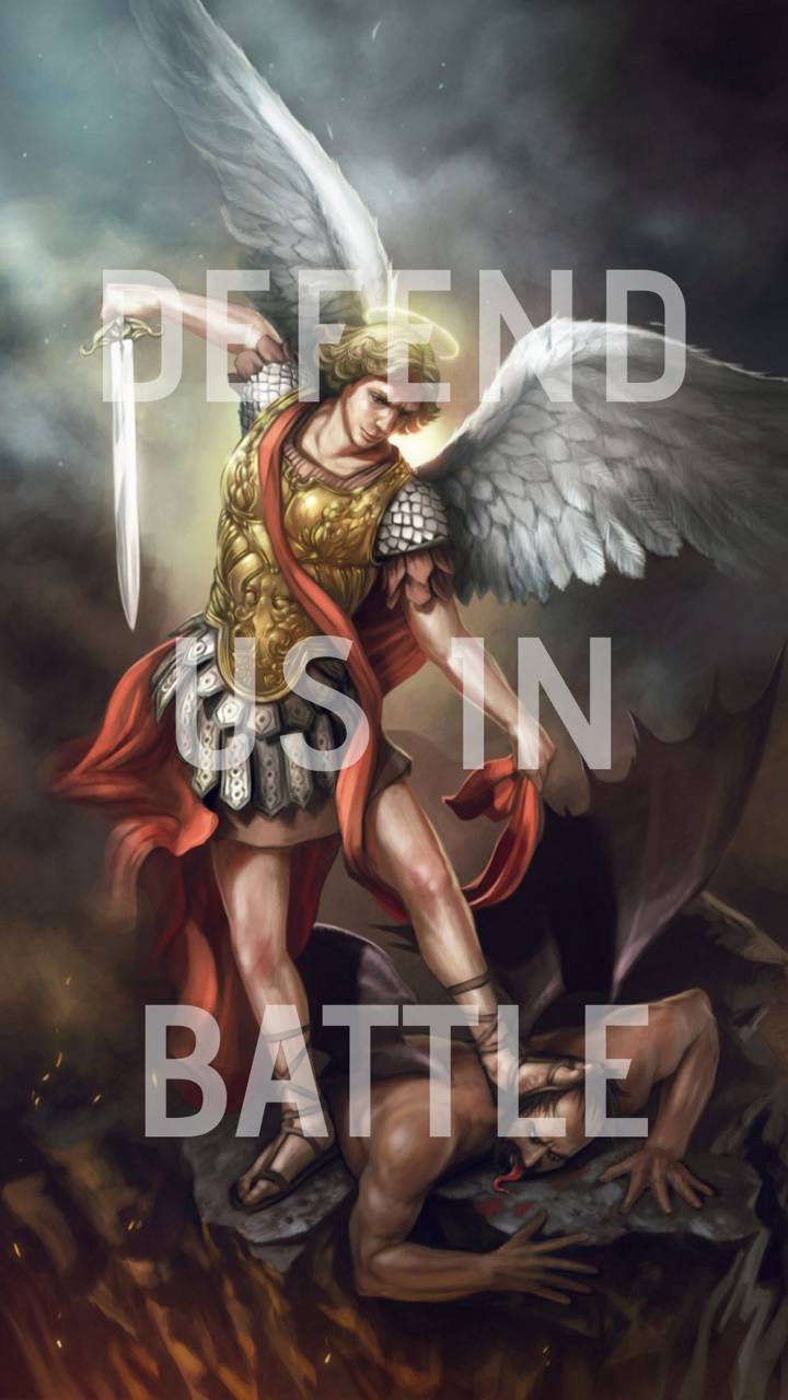 720x1280 Saint Michael the Archangel Wallpaper