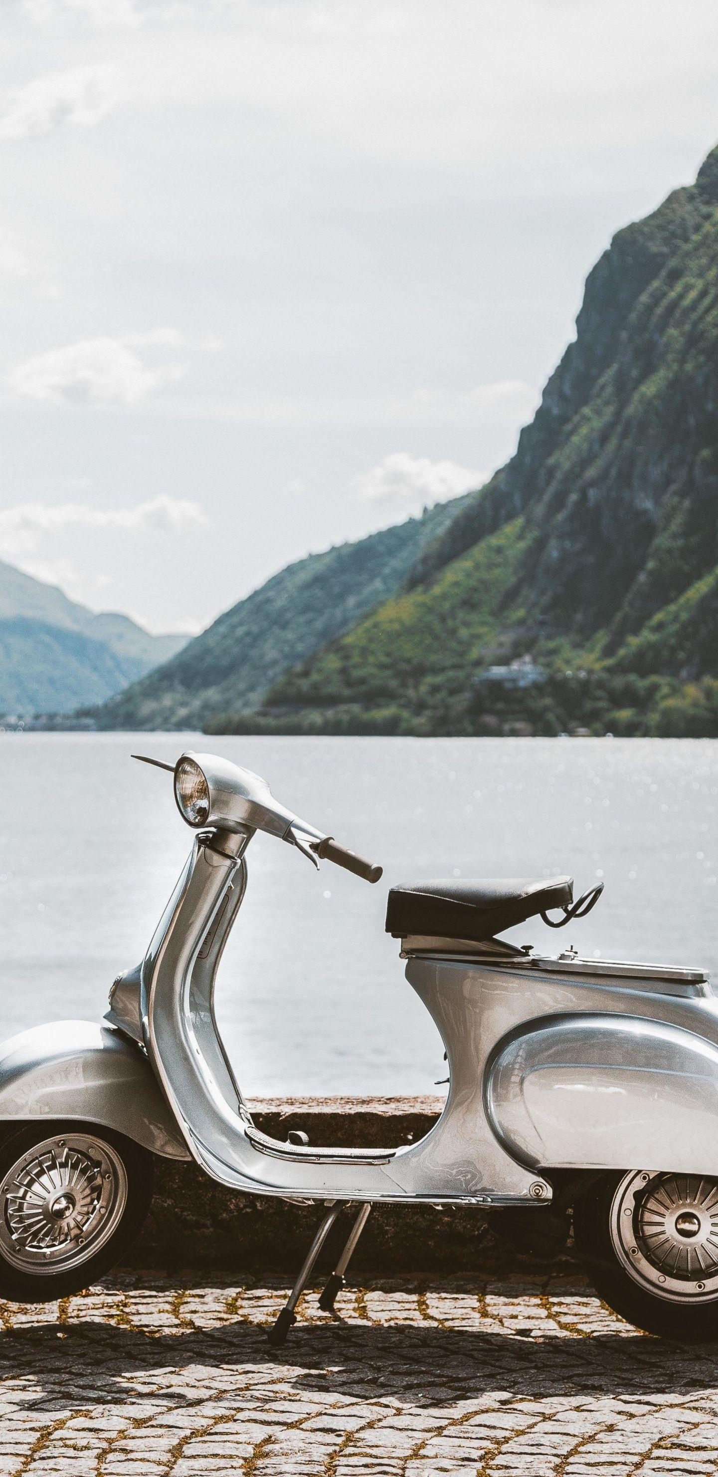 1440x2960 Vespa iPhone Wallpaper