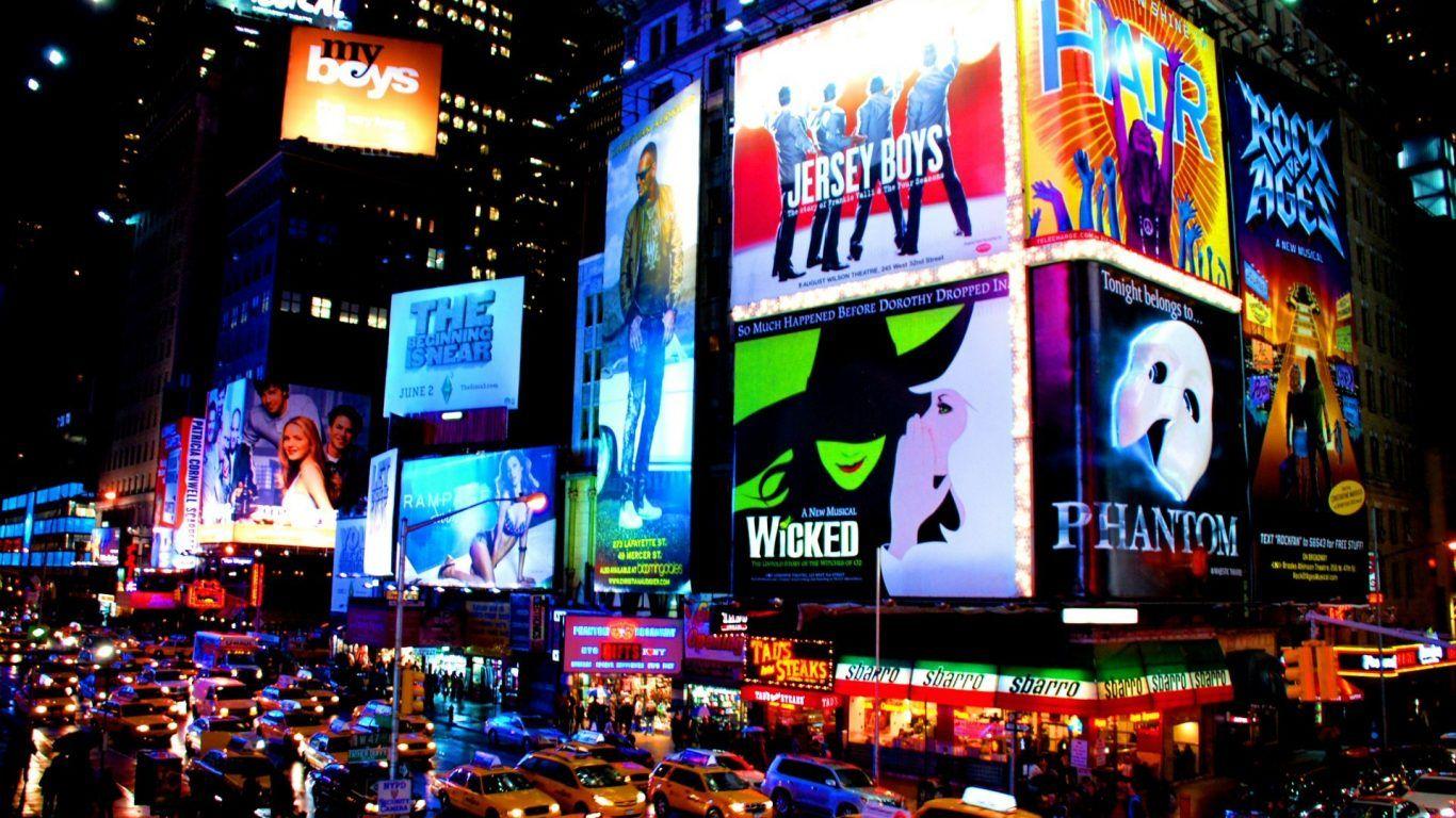 1366x768 Shibuya Tokyo City Japan Lights Wallpaper For Desktop Modern