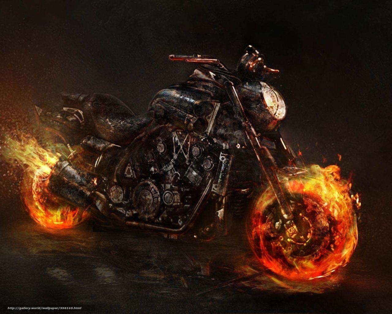 Fire Motorcycle Wallpapers - Top Free Fire Motorcycle Backgrounds ...