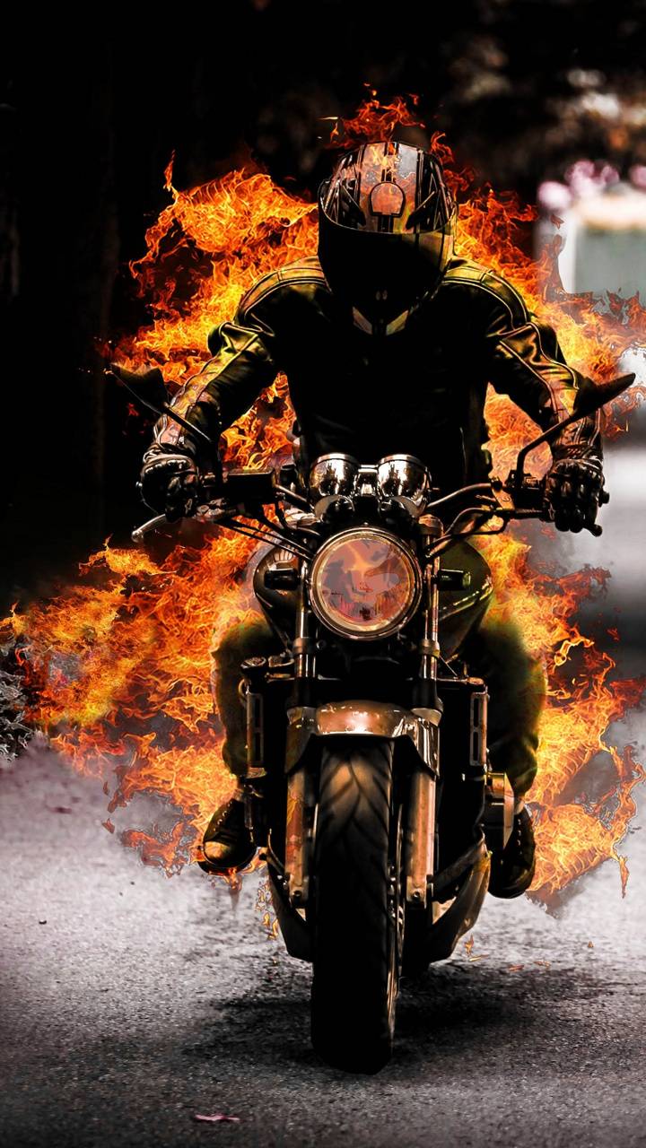 Fire Motorcycle Wallpapers - Top Free Fire Motorcycle Backgrounds ...