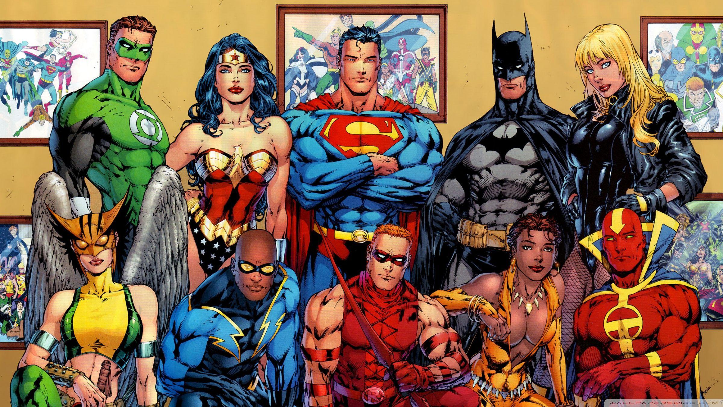 2400x1350 DC Comics Superheroes Ultra HD Desktop Background Wallpaper for 4K UHD TV : Tablet