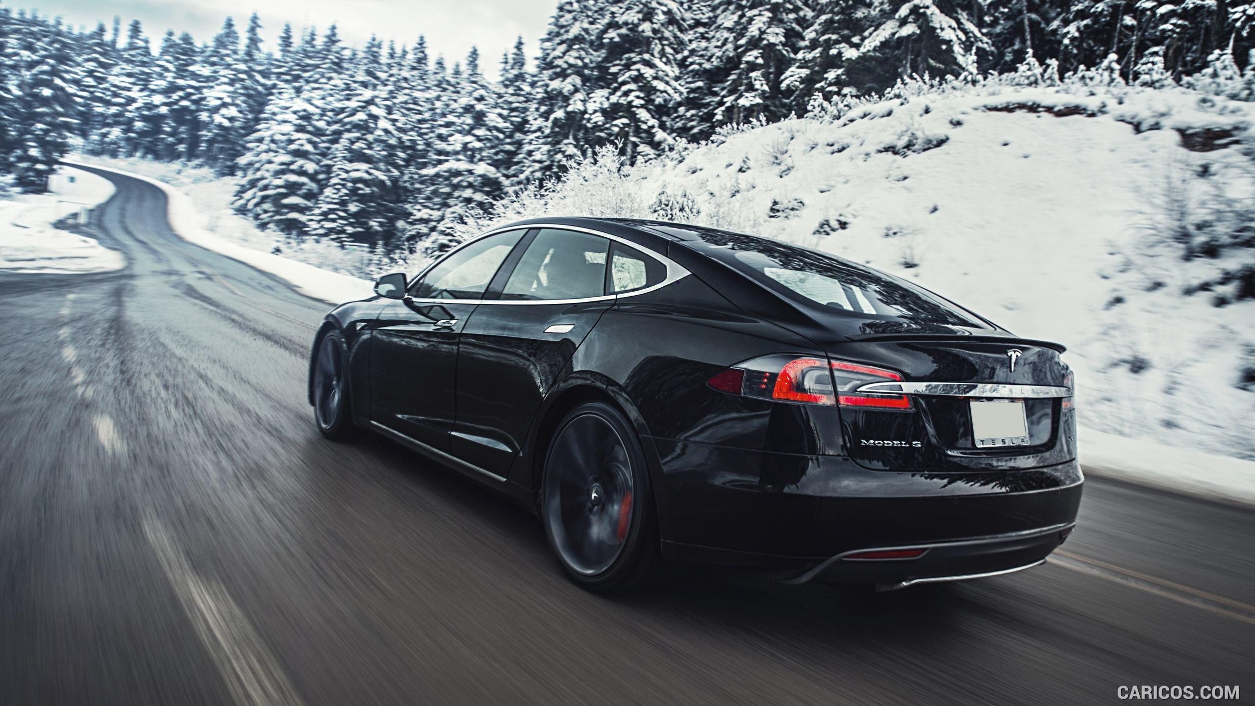 2560x1440 Tesla Model S P85D. HD Wallpaper x1440