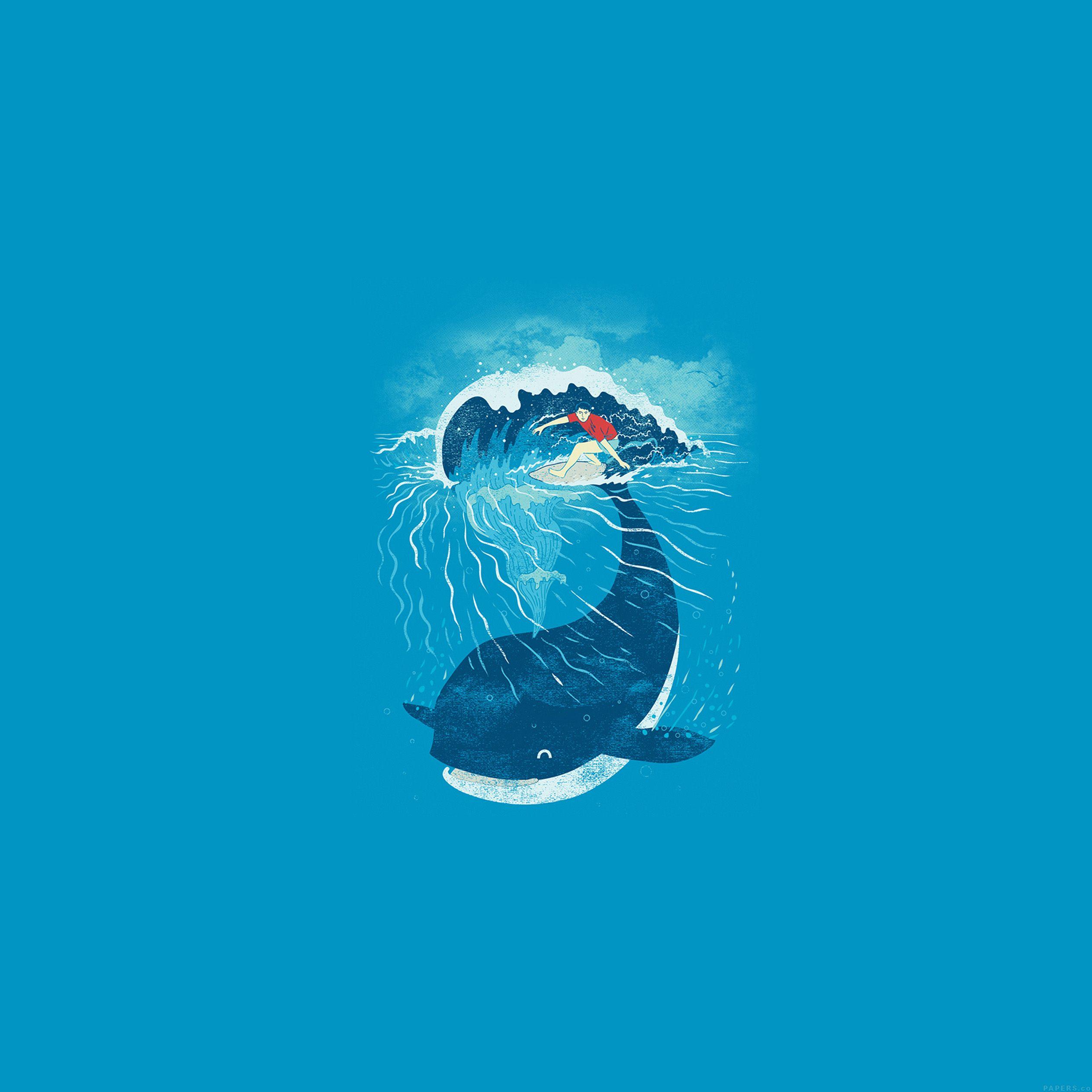 2524x2524 Illustrated animal kingdom wallpaper for iPad and iPhone