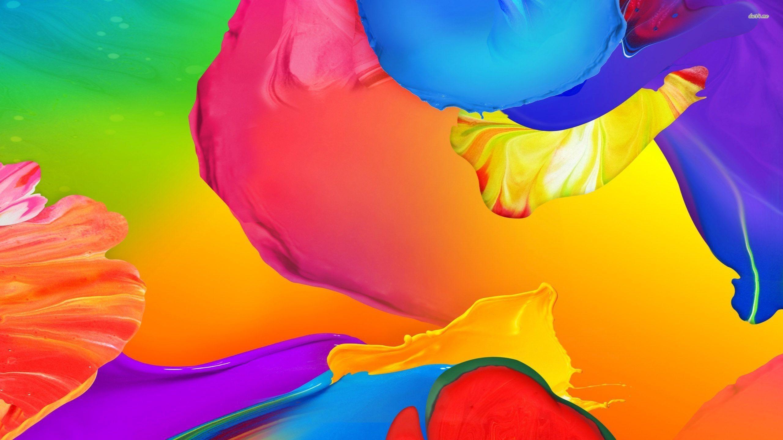 2560x1440 Paint Splat Wallpaper background picture