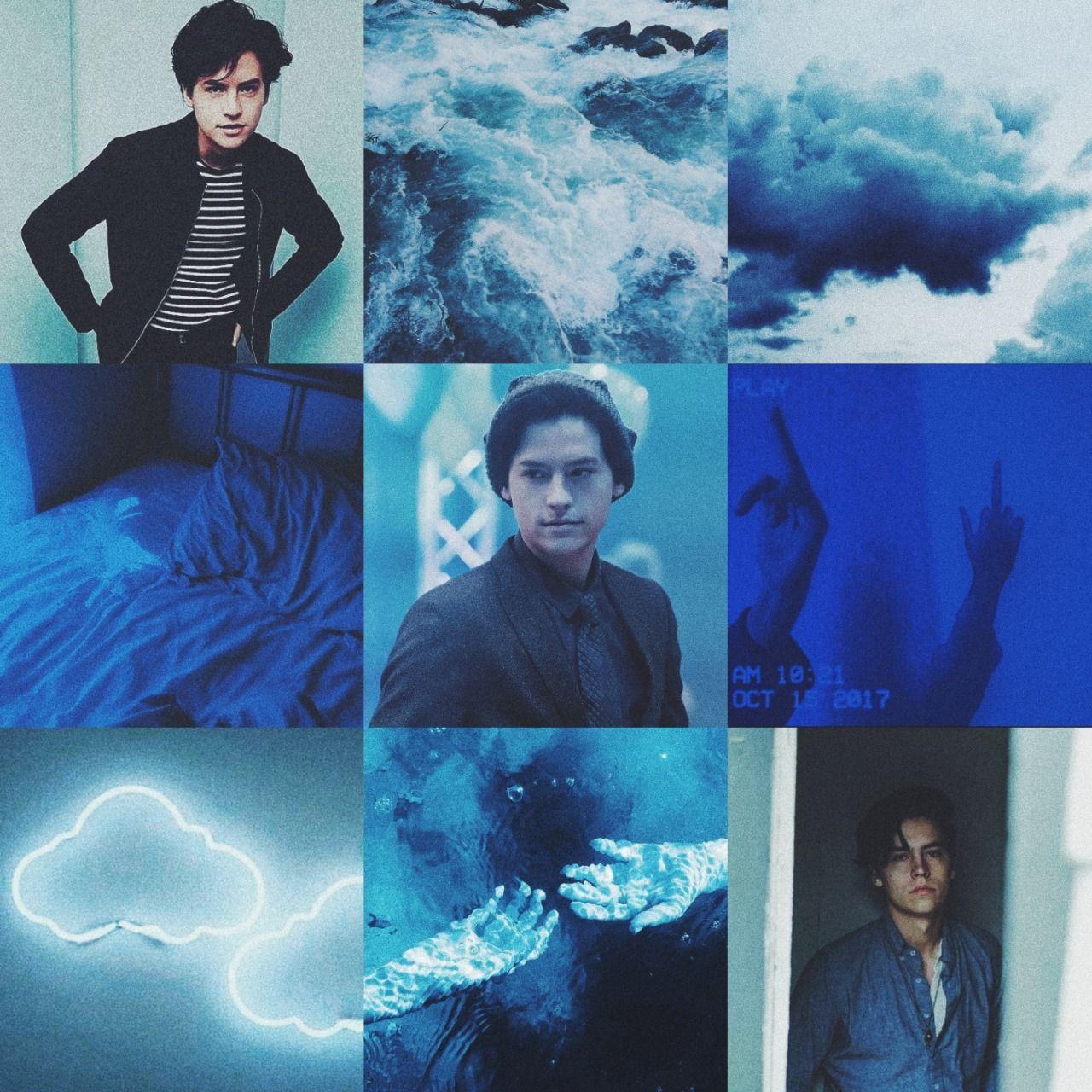 1280x1280 Ideas De Tendencias Cole Sprouse Aesthetic Blue