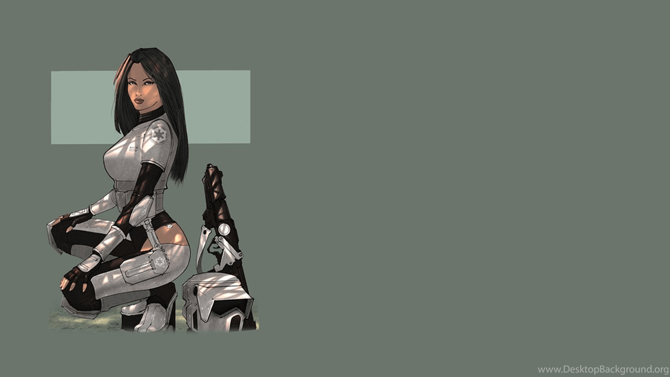 1366x768 Wallpaper Scout Star Wars Trooper Chick Girl 1440x900 Desktop Background