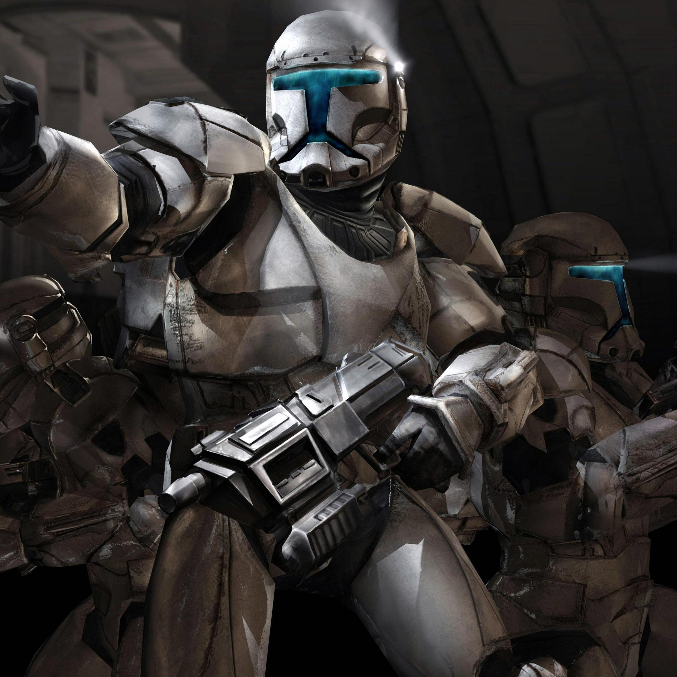 2732x2732 Star Wars Trooper Wallpaper