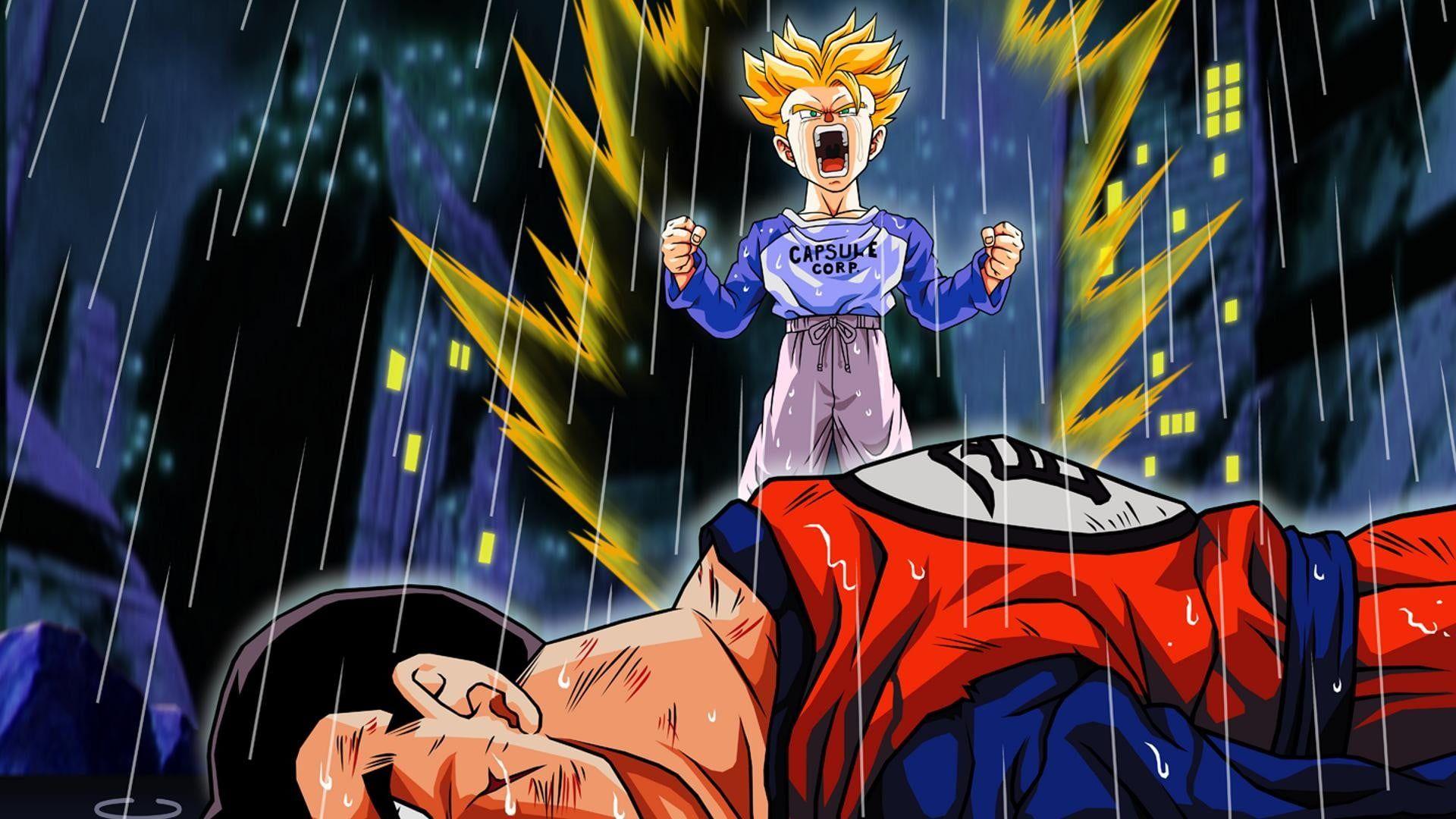 1920x1080 Ball Super Saiyan Trunks HD Wallpaper