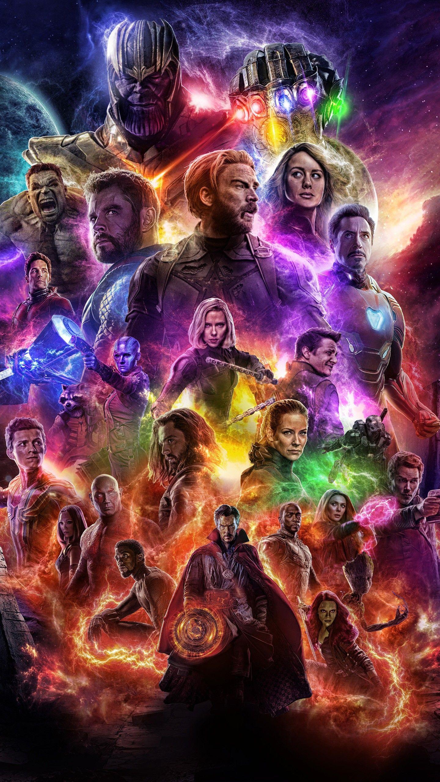 1440x2560 Avengers Endgame 5K Wallpaper