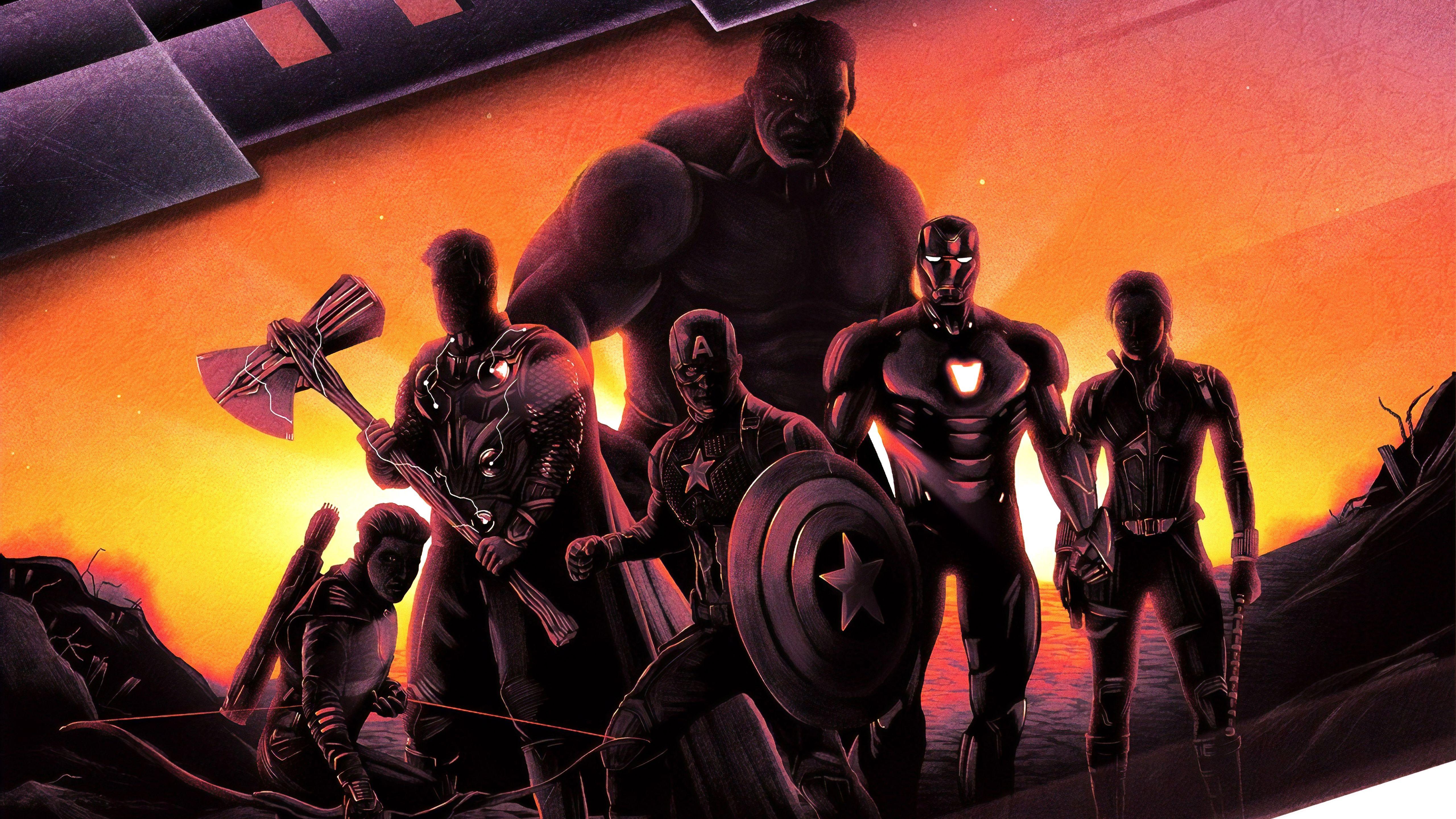5120x2880 Endgame Wallpaper