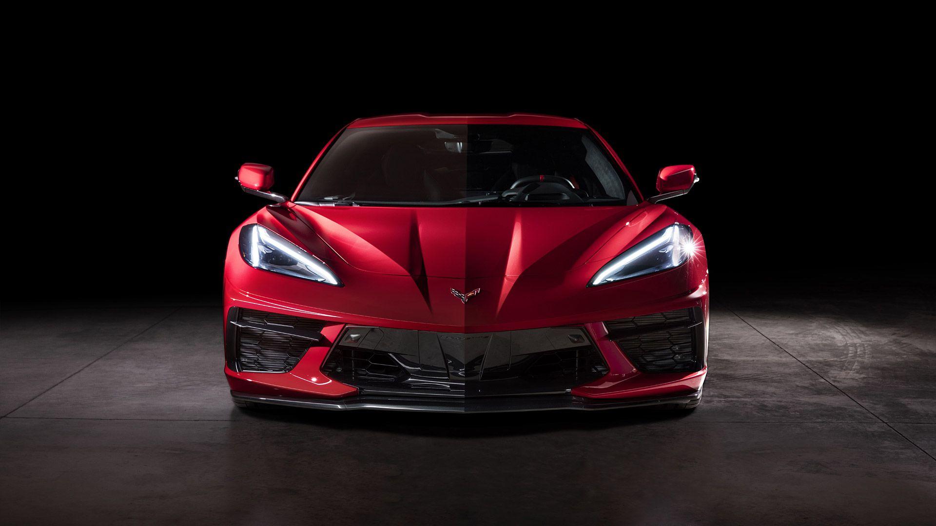 1920x1080 Florida Dealership Drops A Corvette C8 From Lift