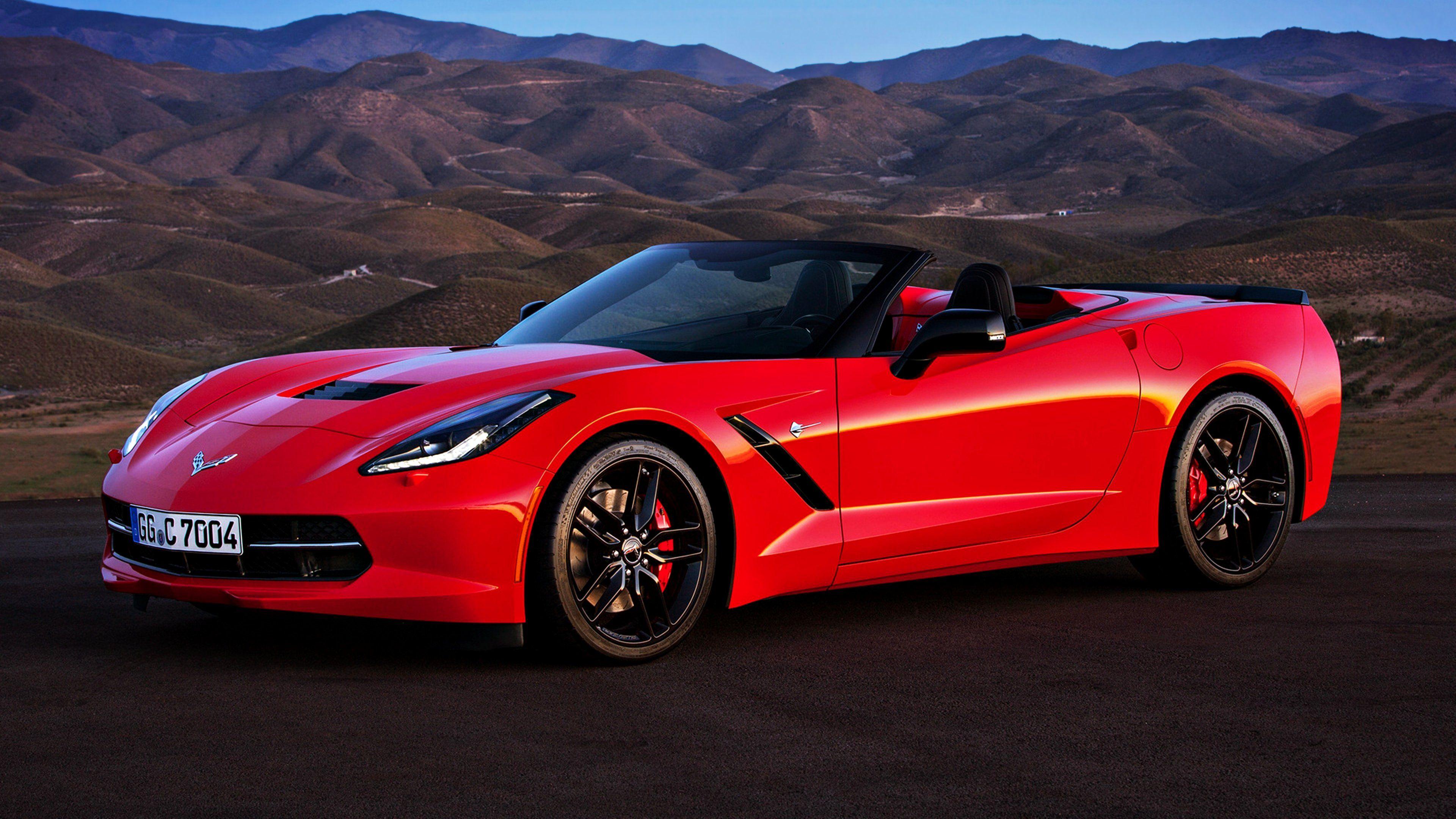 3840x2160 Chevrolet Corvette Stingray HD Background For Ultra Stingray Car Red Wallpaper & Background Download