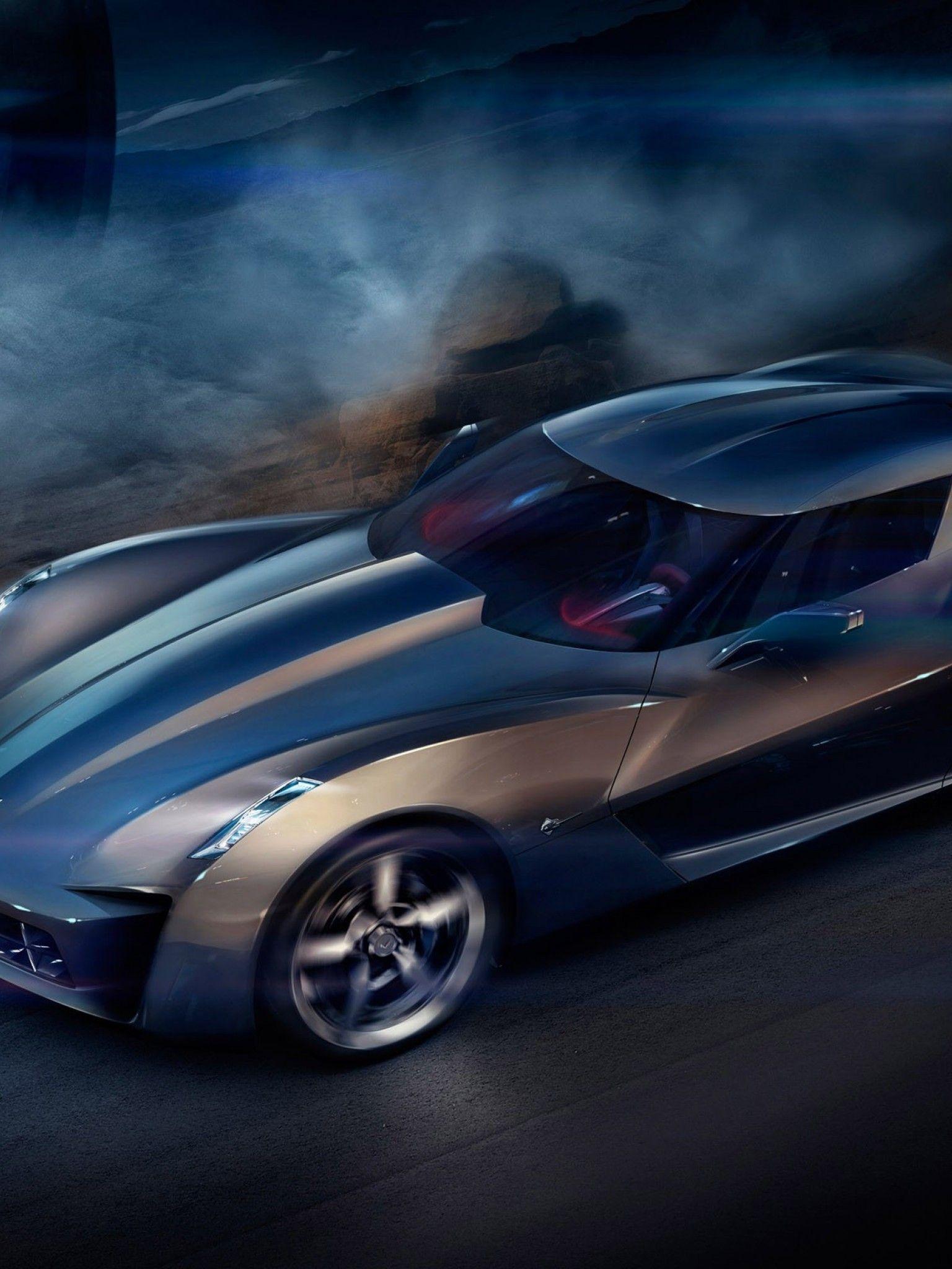 1536x2048 Corvette Stingray HD Wallpaper Retina iPad