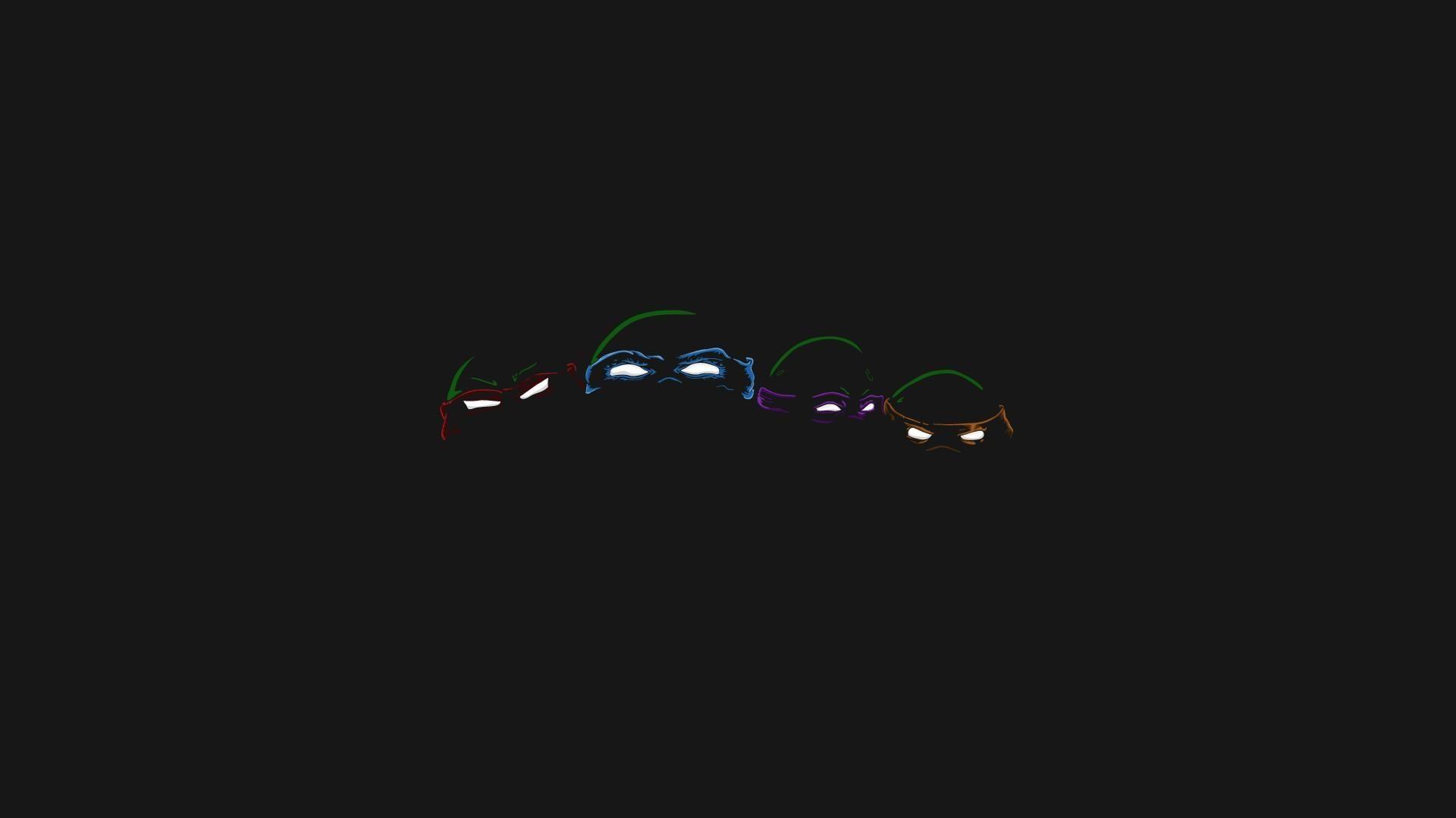 1920x1080 Minimalistic teenage mutant ninja turtles simple background
