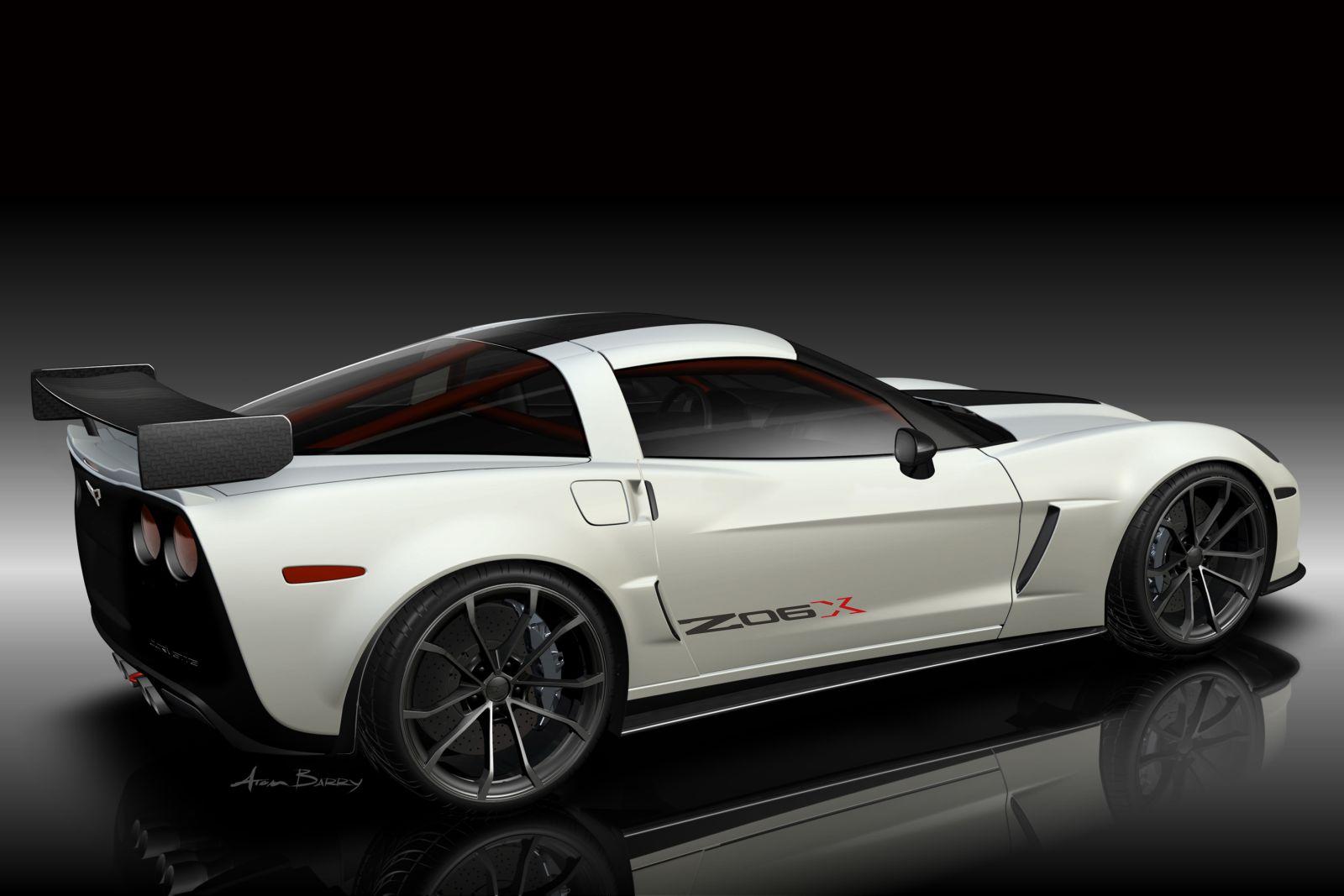1600x1067 Chevrolet Corvette Z06X Track Car concept at SEMA show