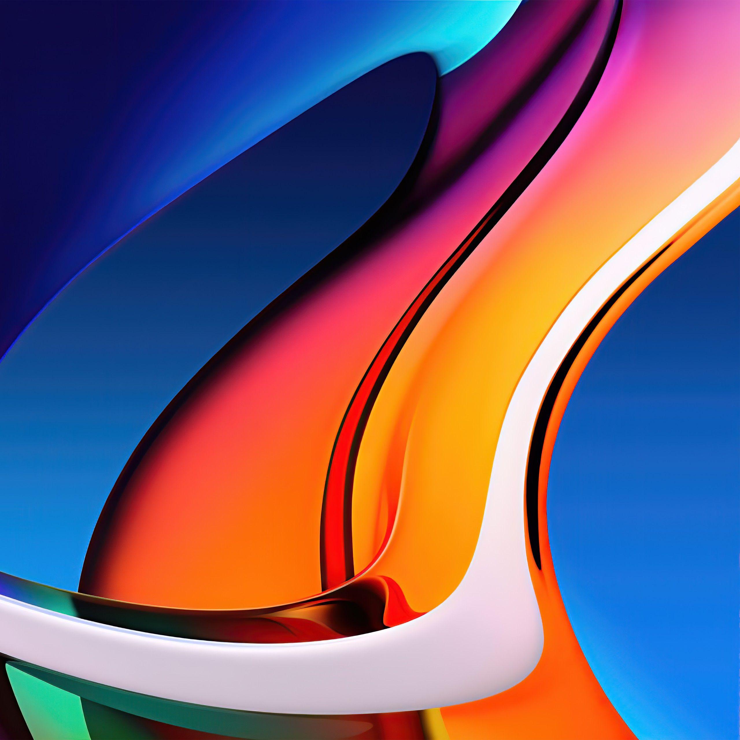 2560x2560 Apple iMac 4K Wallpaper, Colorful, Stock, Retina Display, Gradients, 5K, 8K, Abstract