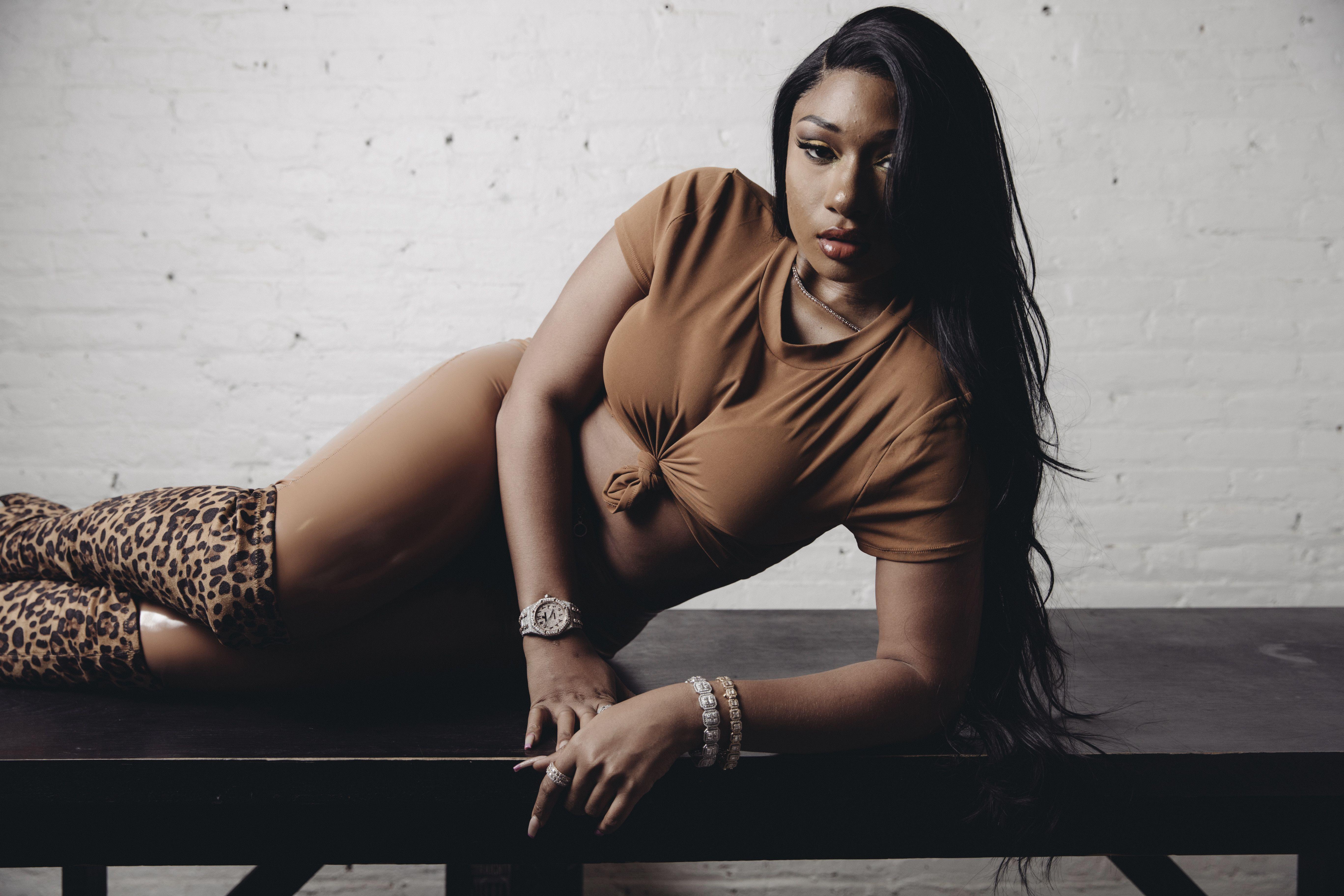 5472x3648 Houston rapper Megan Thee Stallion reveals she was shot on Sunday during incident with LAPD