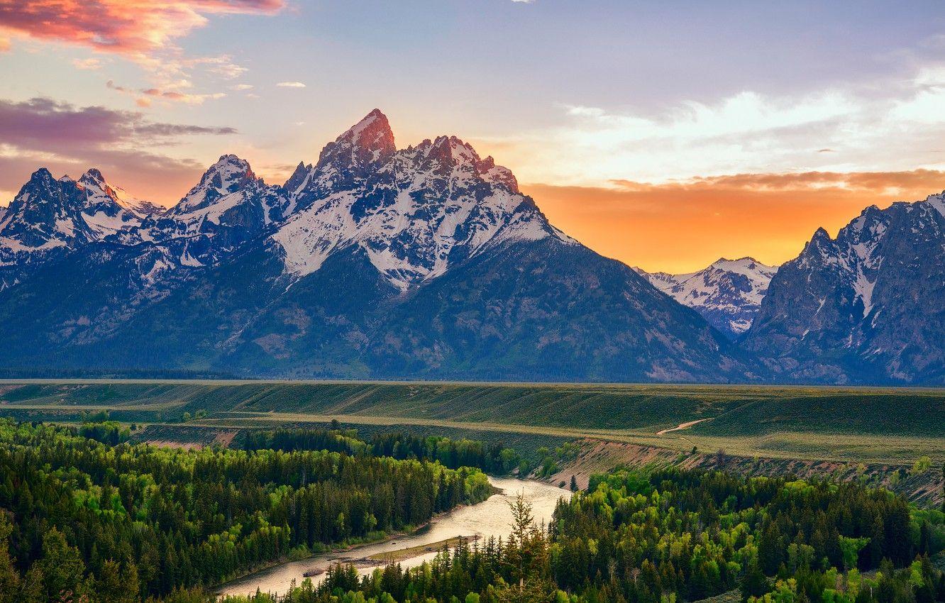1332x850 Free download Wallpaper summer mountains river USA Wyoming Snake River [1332x850] for your Desktop, Mobile & Tablet. Explore Overlook Wallpaper. Overlook Wallpaper