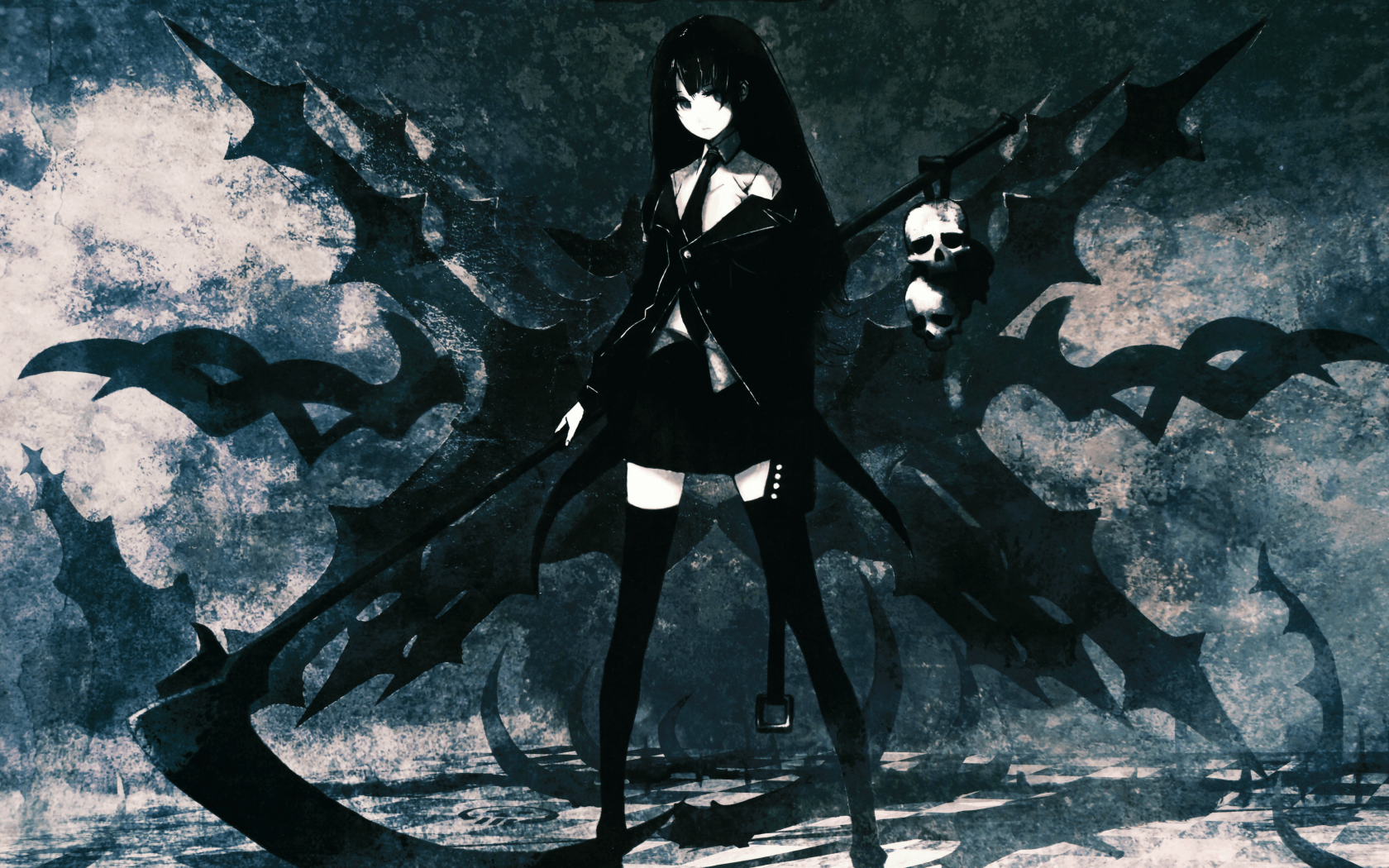 1680x1050 Anime Demon Girl Wallpaper