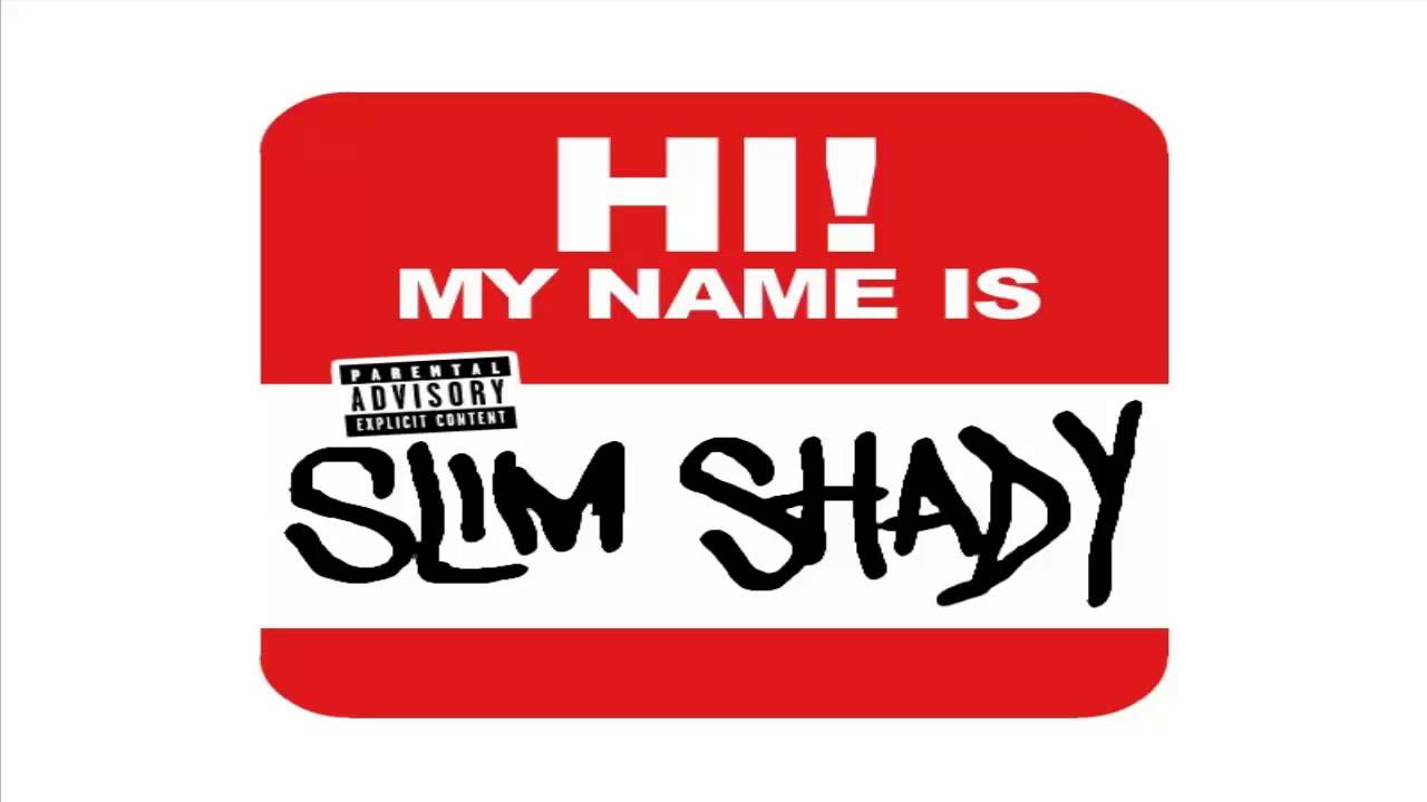 1280x720 Eminem Hi My Name Is Slim Shady HD Wallpaper